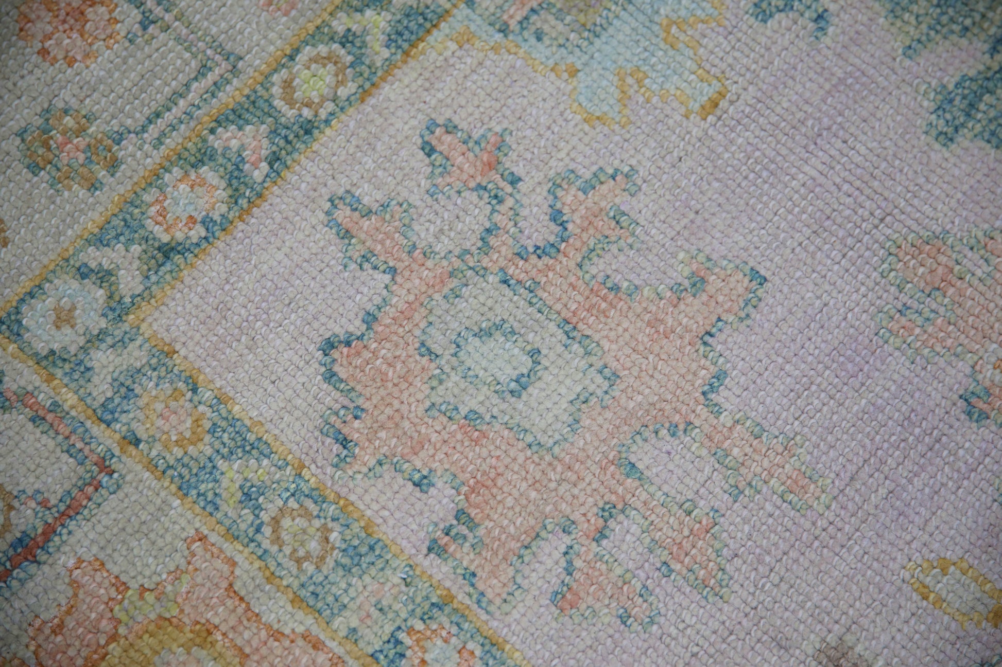 Turkish Oushak Rug 4' x 5'11" #4712