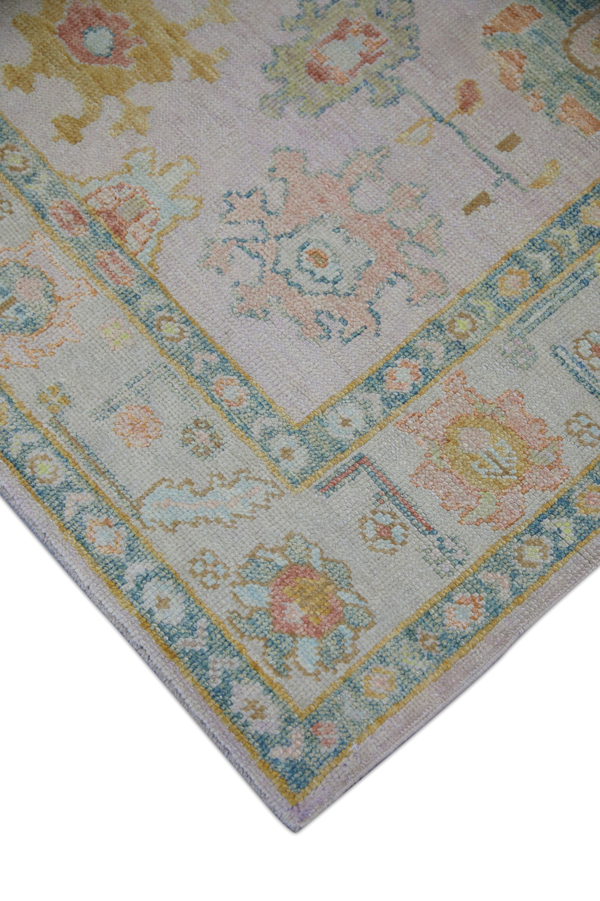 Turkish Oushak Rug 4' x 5'11" #4712