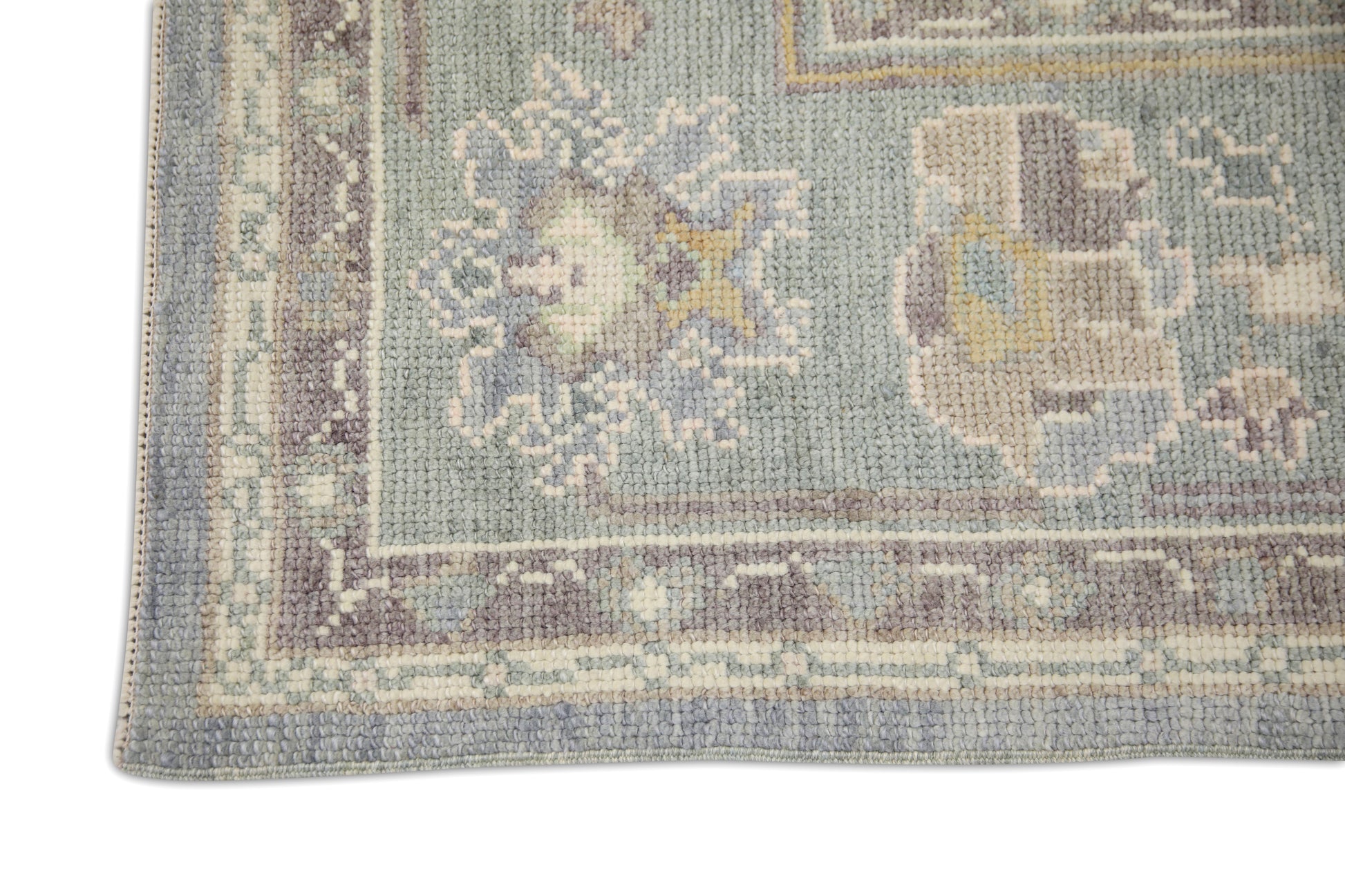 Turkish Oushak Rug 6'1" x 9' #7217