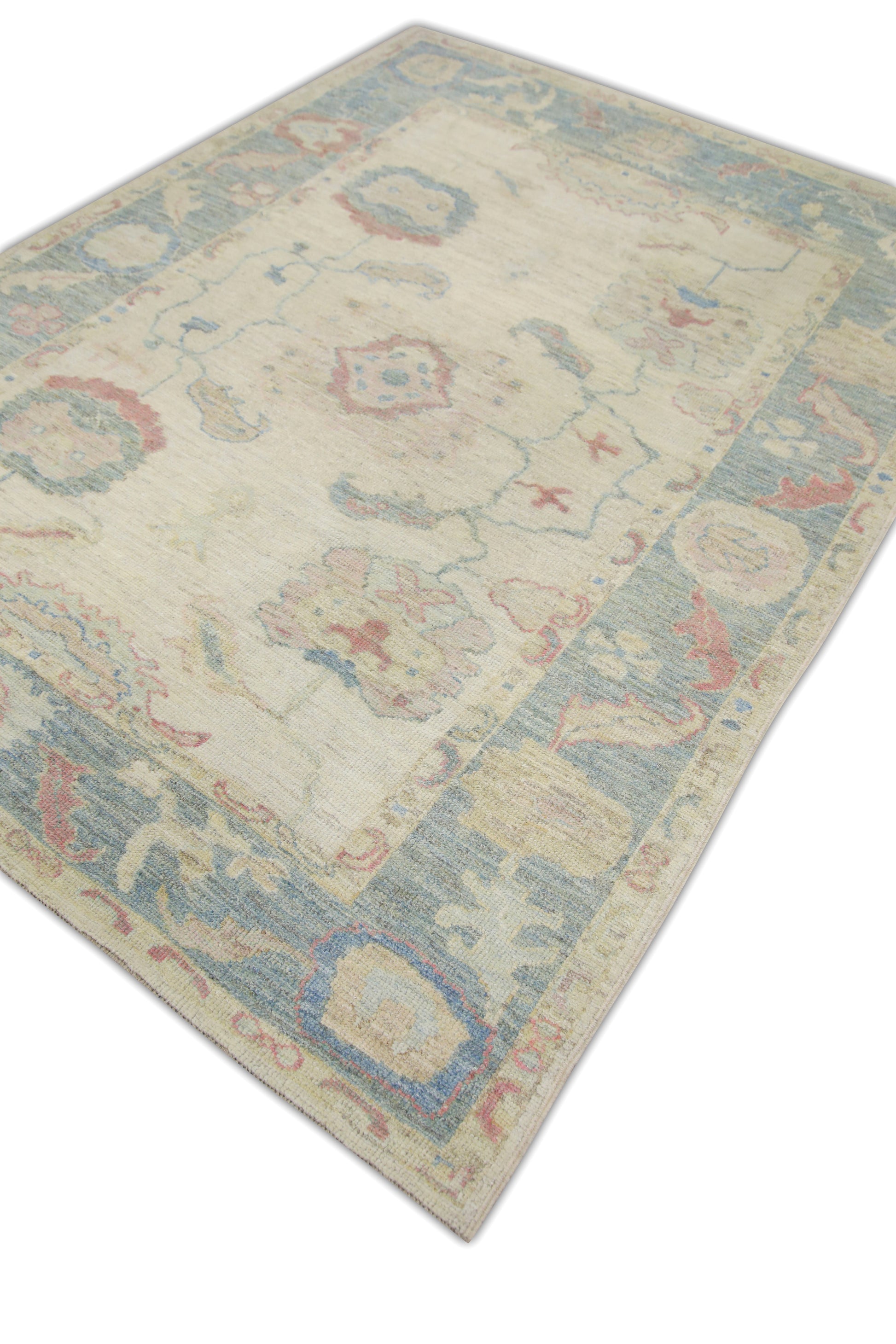 Turkish Oushak Rug 6'5" x 8'7" #7003