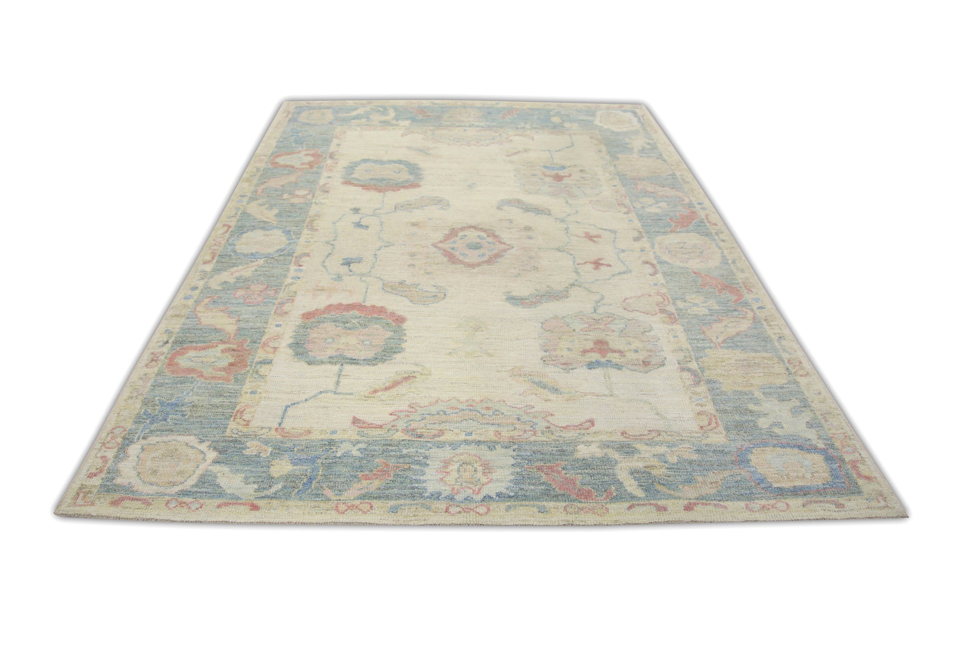 Turkish Oushak Rug 6'5" x 8'7" #7003