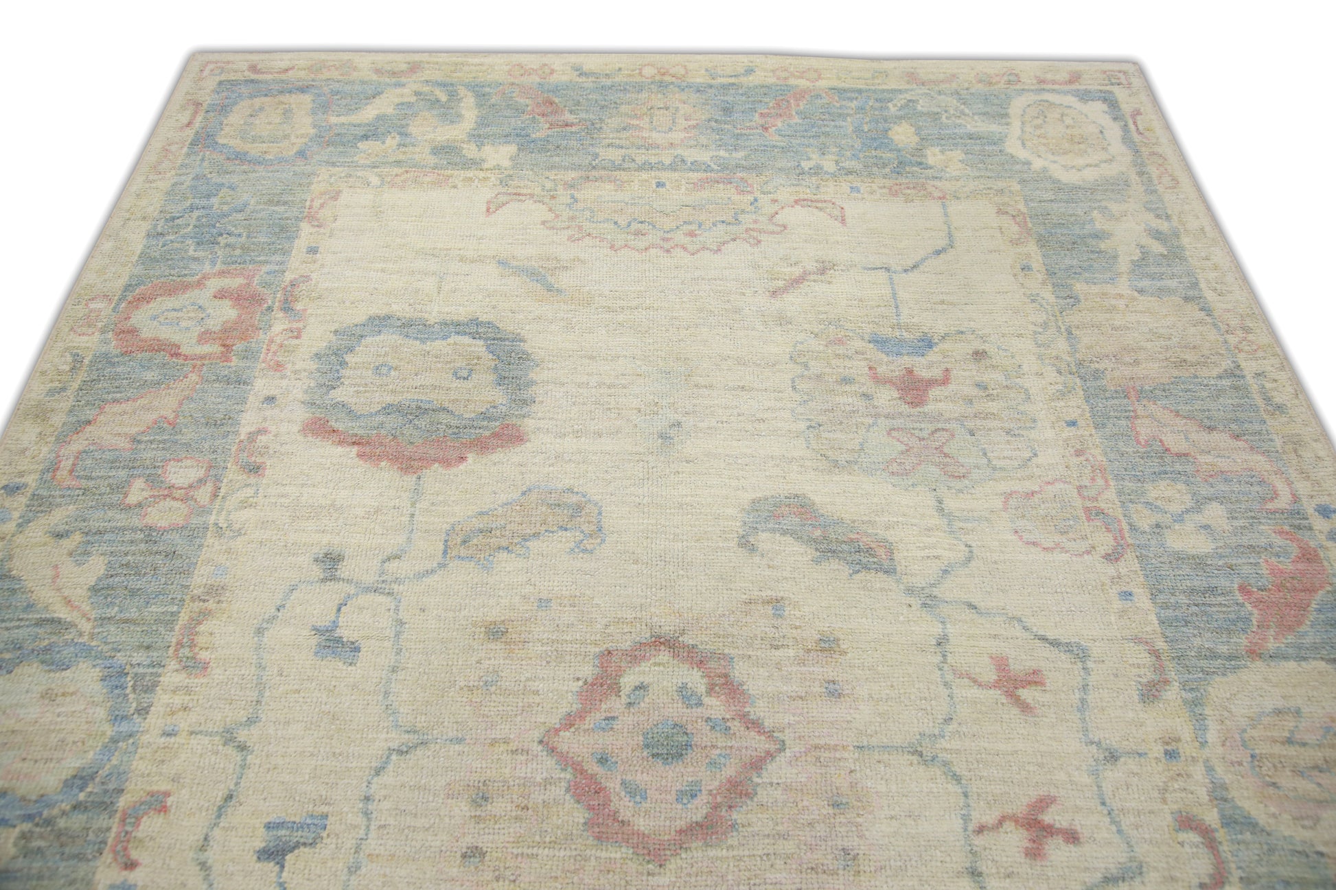 Turkish Oushak Rug 6'5" x 8'7" #7003