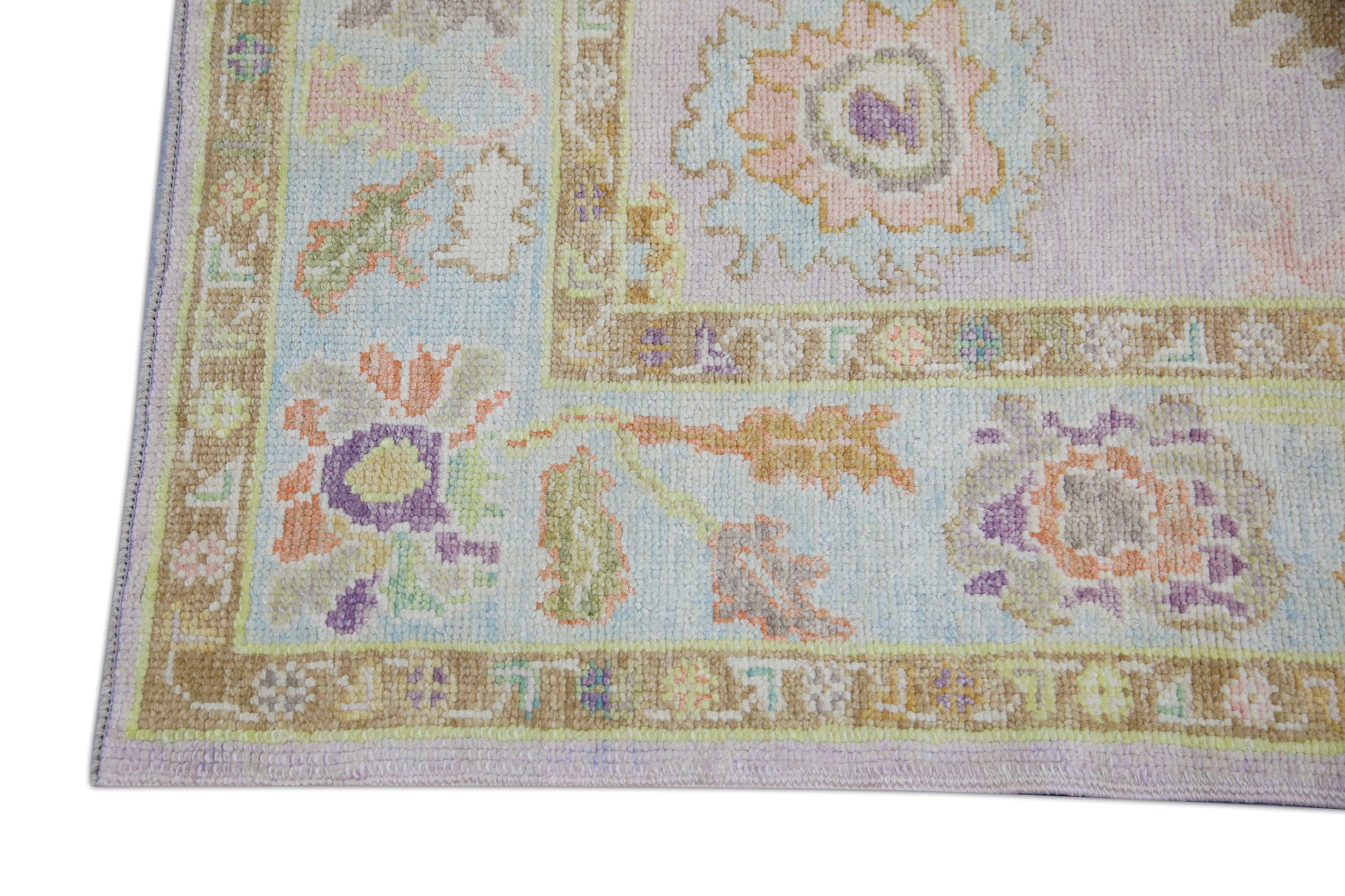 Turkish Oushak Rug 4'2" x 5'7" #4708