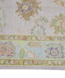 Turkish Oushak Rug 4'2" x 5'7" #4708