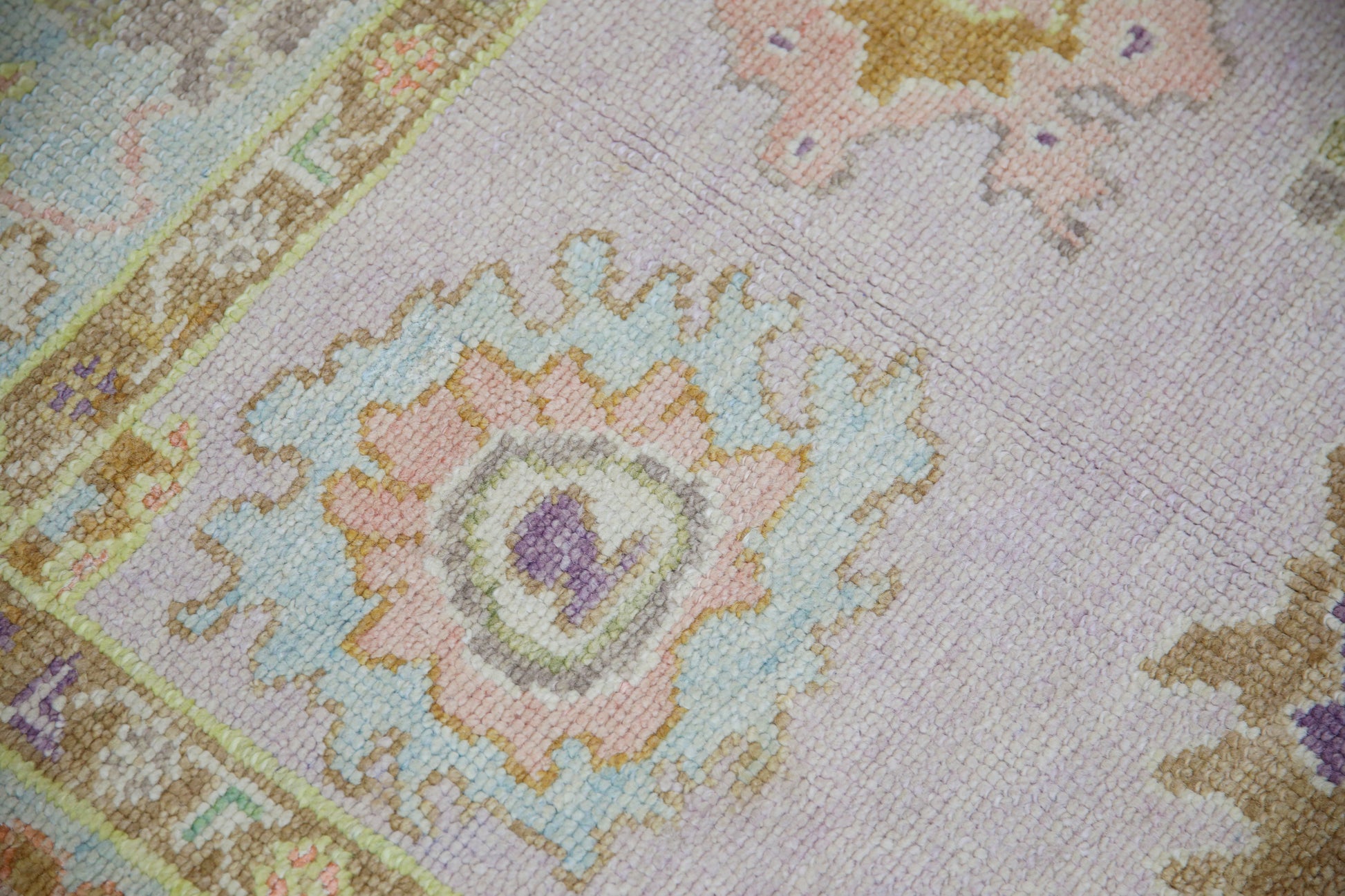 Turkish Oushak Rug 4'2" x 5'7" #4708
