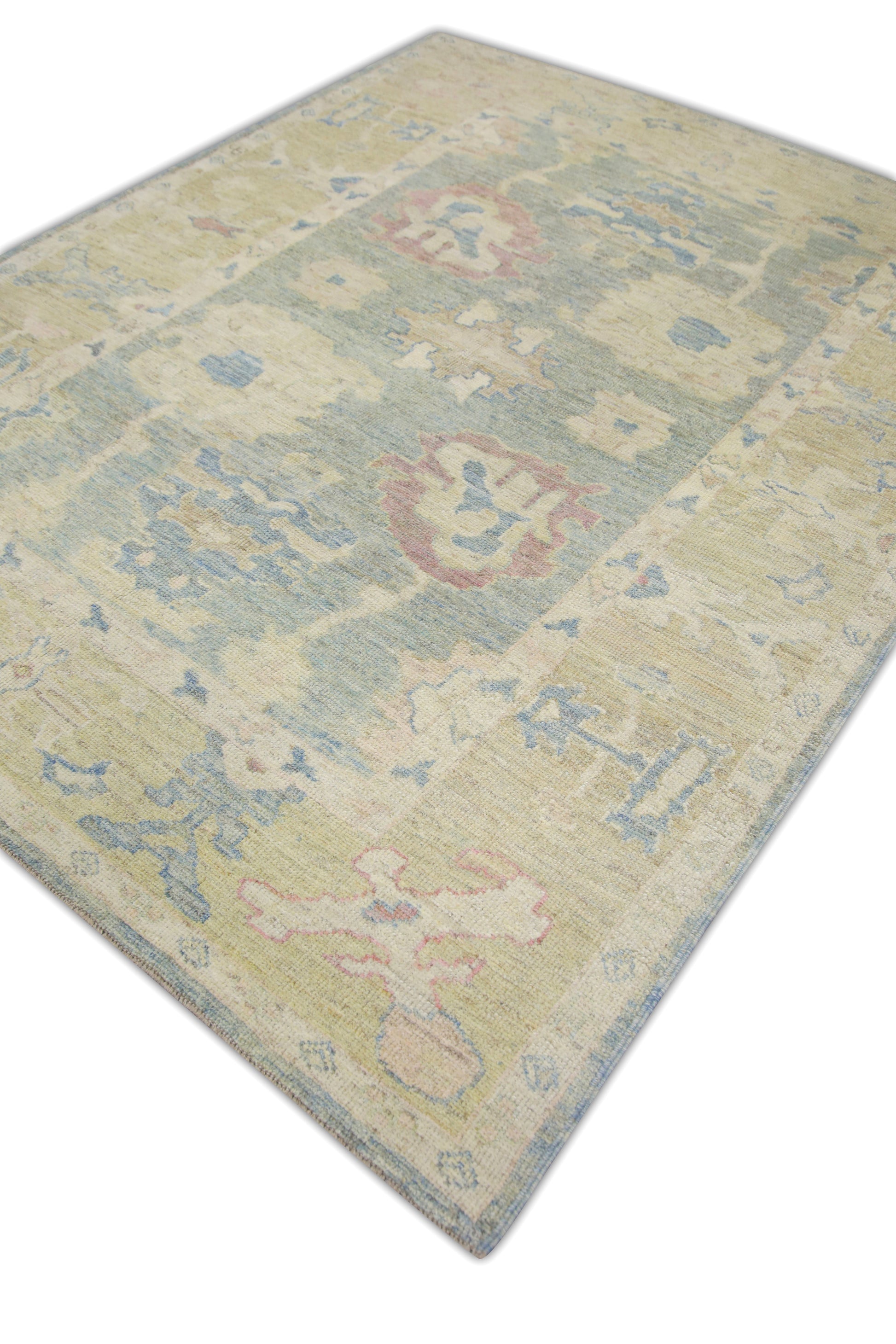 Turkish Oushak Rug 6'8" x 8'4" #7005