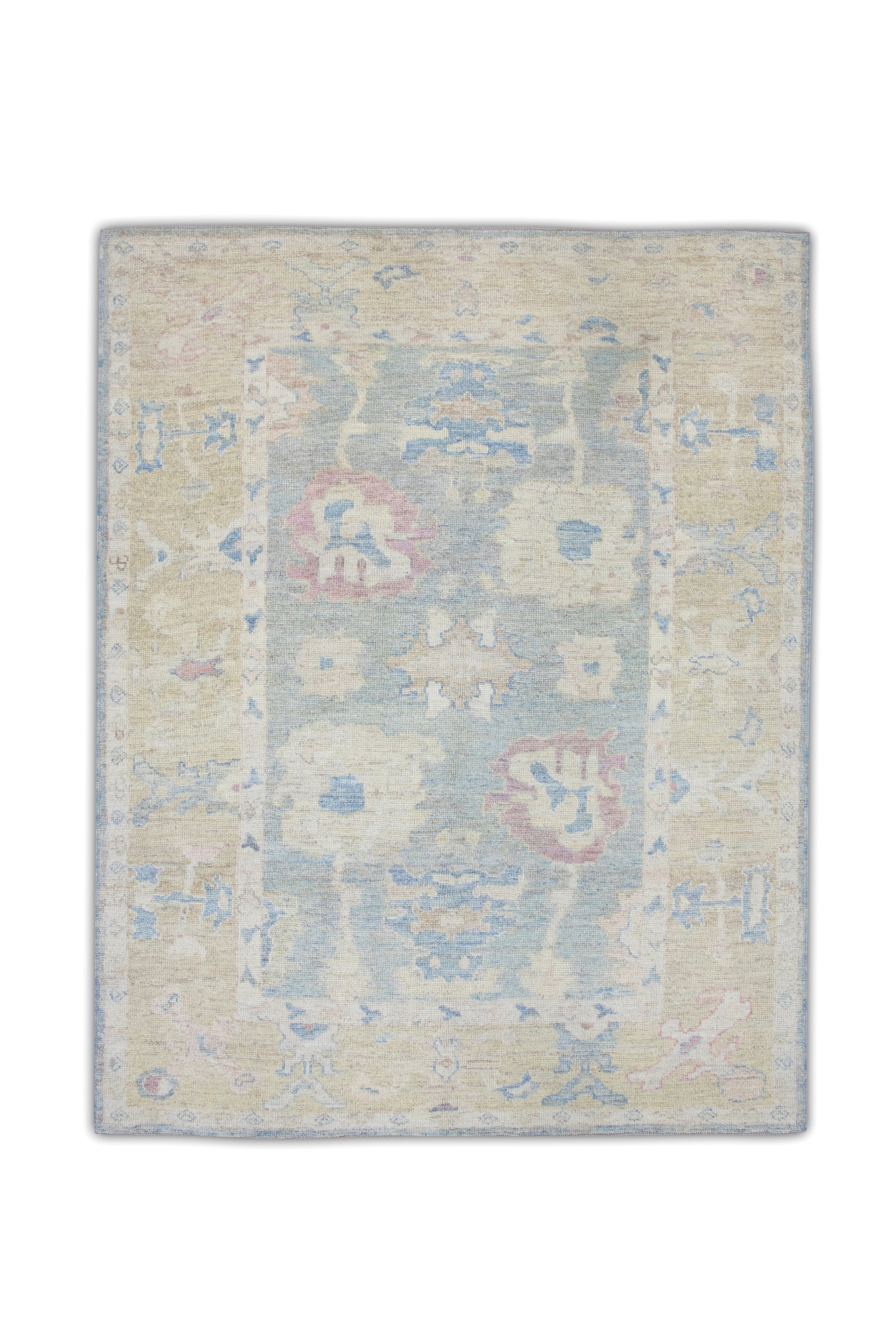 Turkish Oushak Rug 6'8" x 8'4" #7005