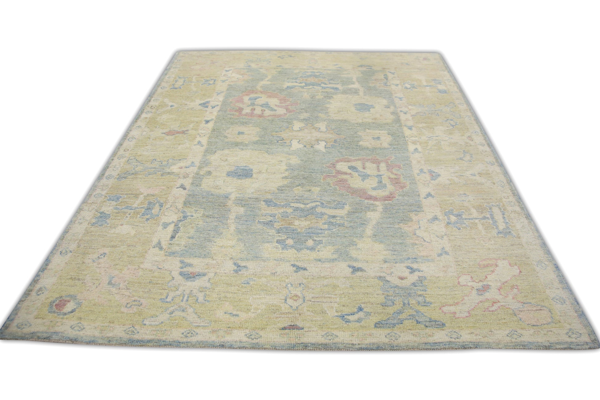 Turkish Oushak Rug 6'8" x 8'4" #7005
