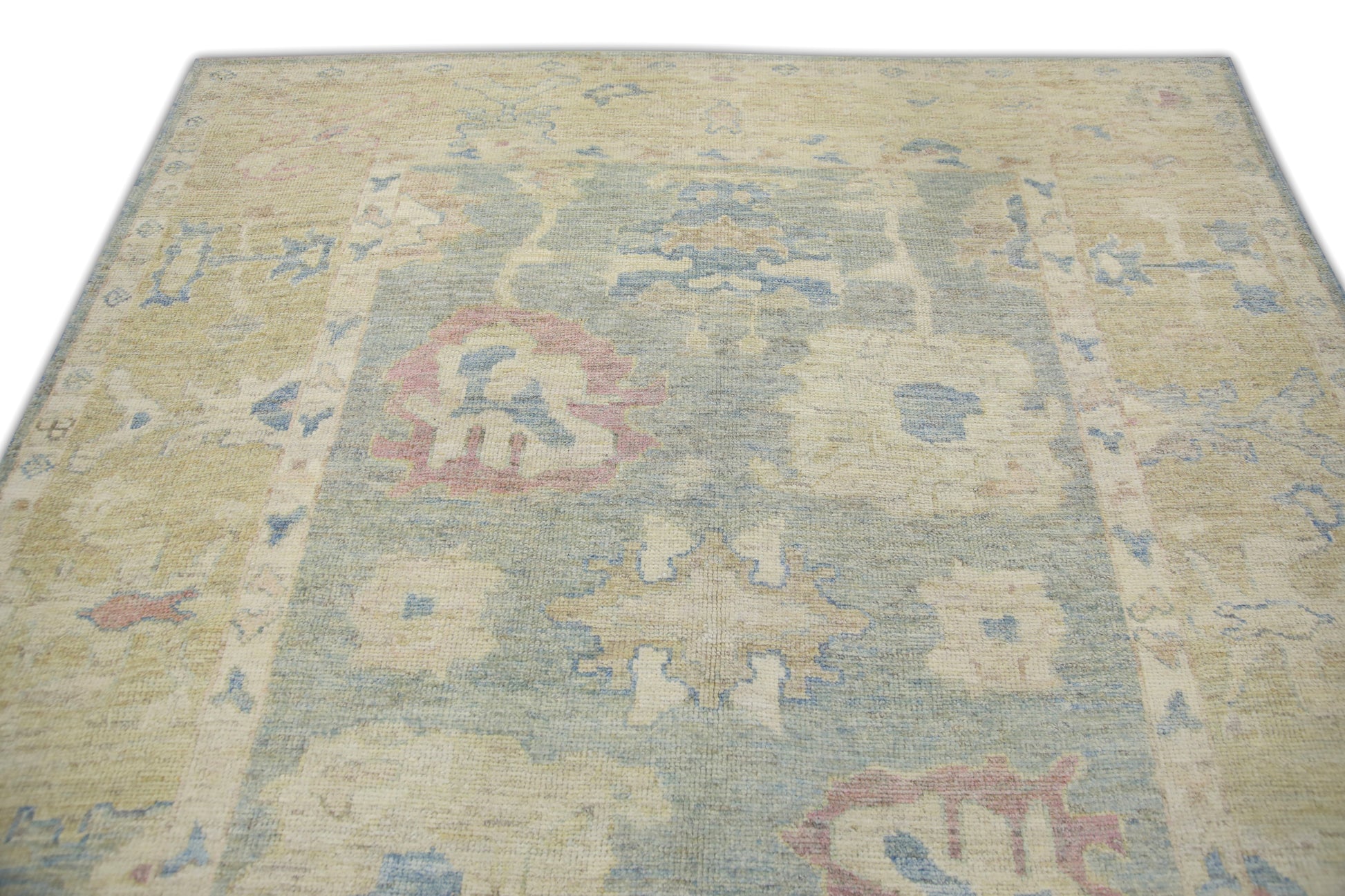 Turkish Oushak Rug 6'8" x 8'4" #7005