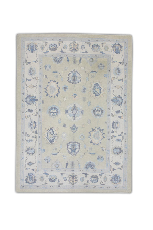 #7024 Turkish Oushak 6'3" x 8'7"