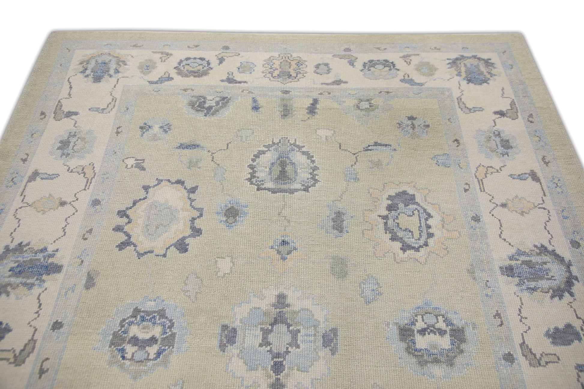 Turkish Oushak Rug 6'3" x 8'7" #7024