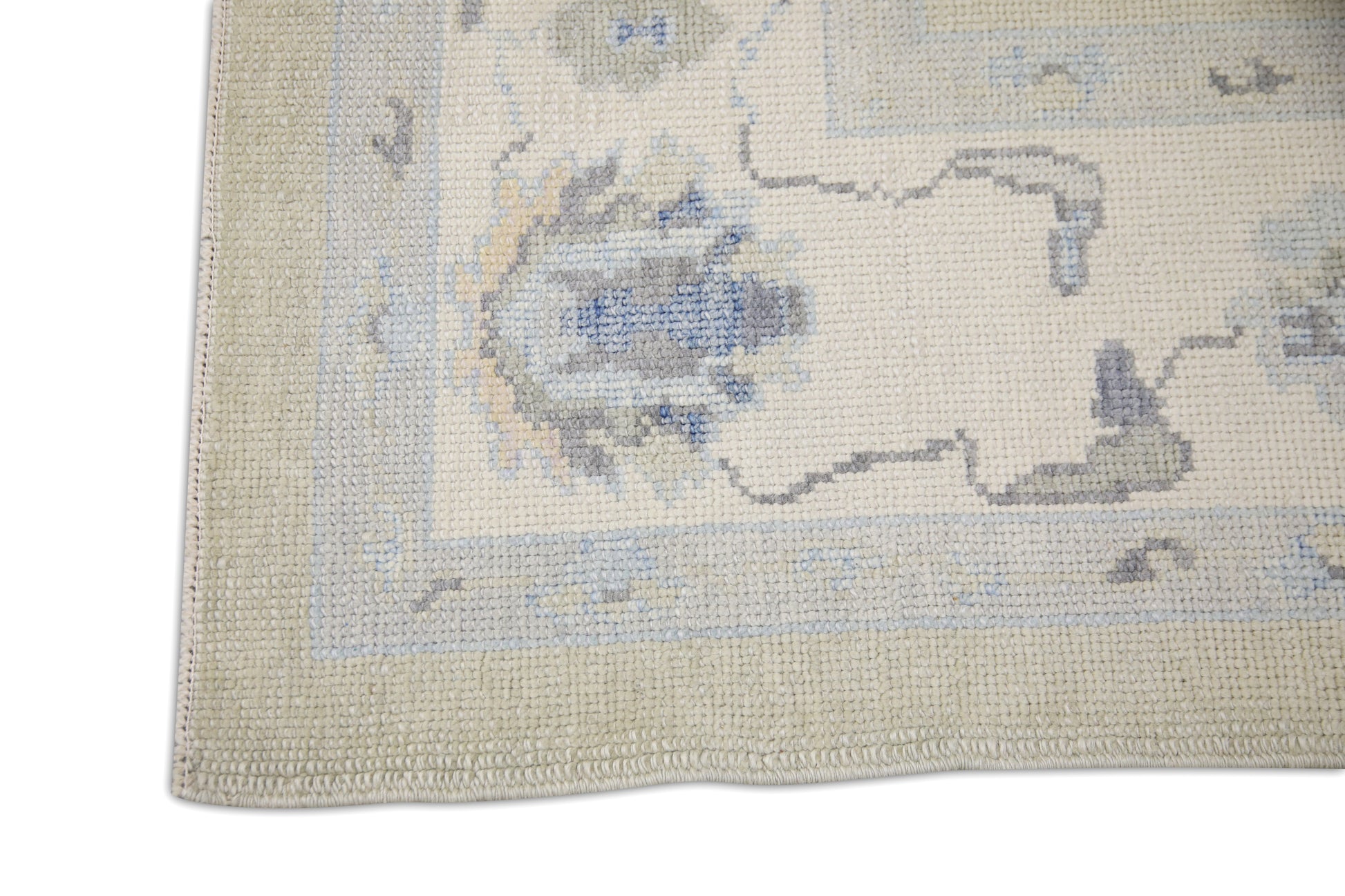 Turkish Oushak Rug 6'3" x 8'7" #7024