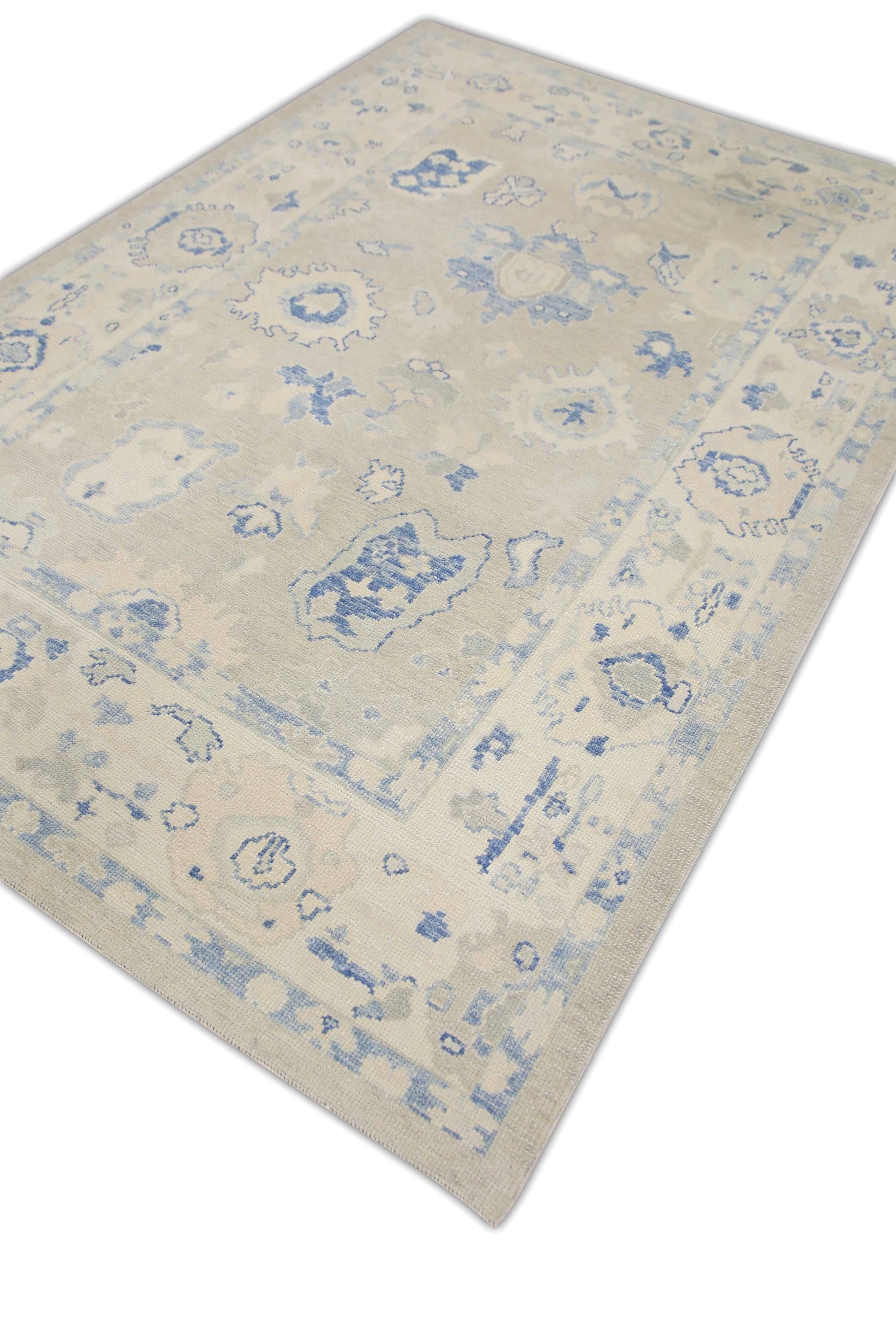 Turkish Oushak Rug 6'1" x 8'9" #7082