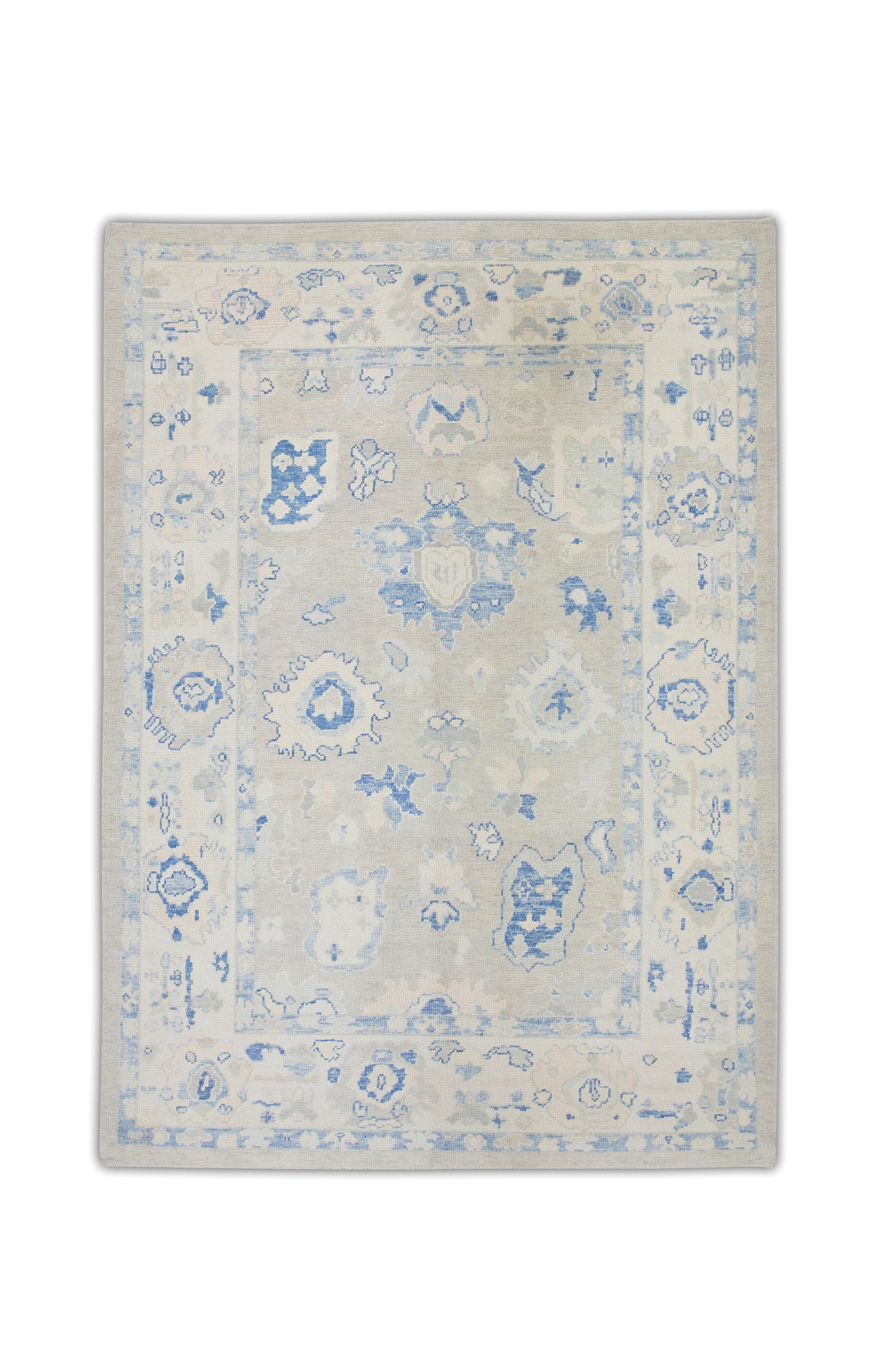 Turkish Oushak Rug 6'1" x 8'9" #7082