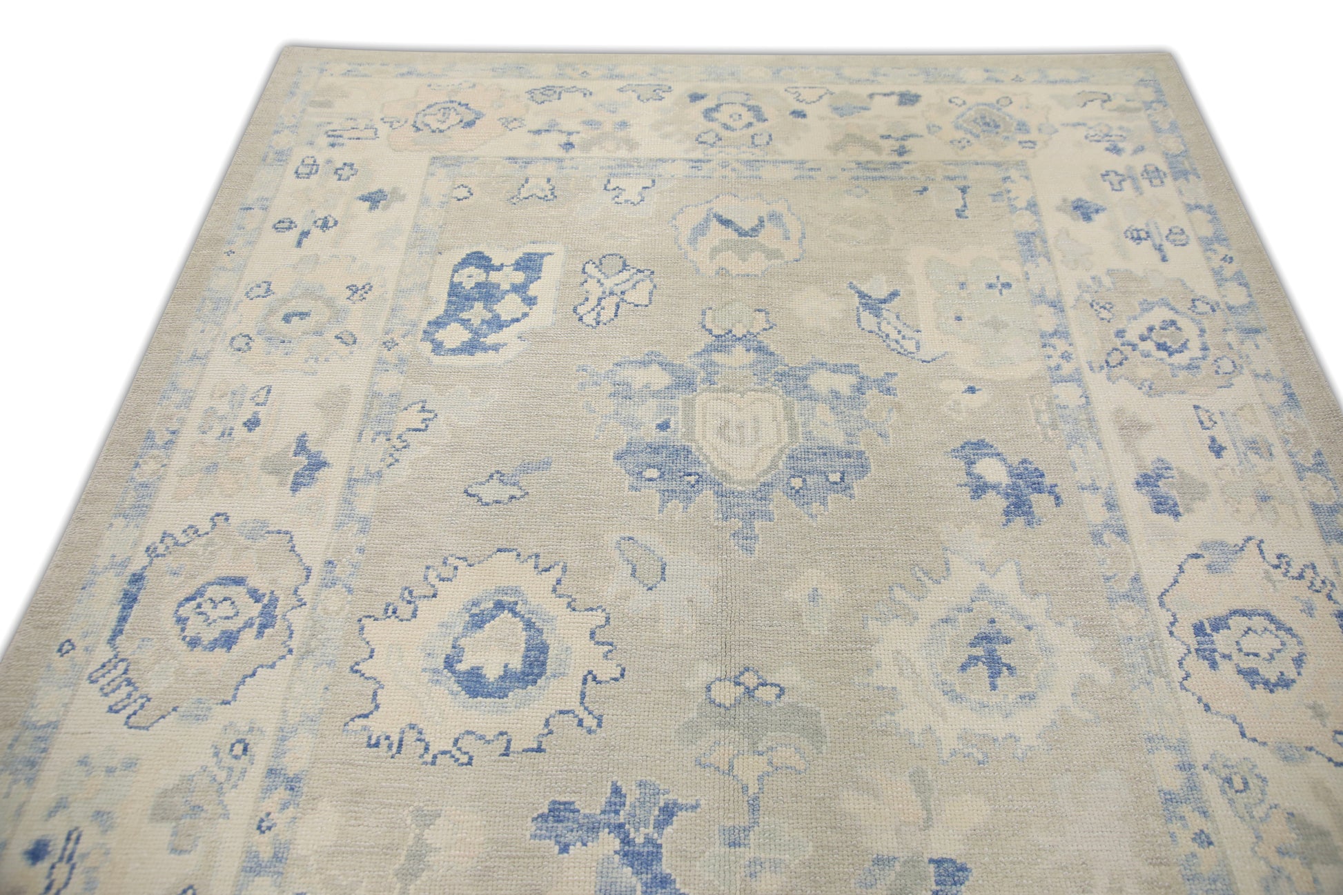 Turkish Oushak Rug 6'1" x 8'9" #7082