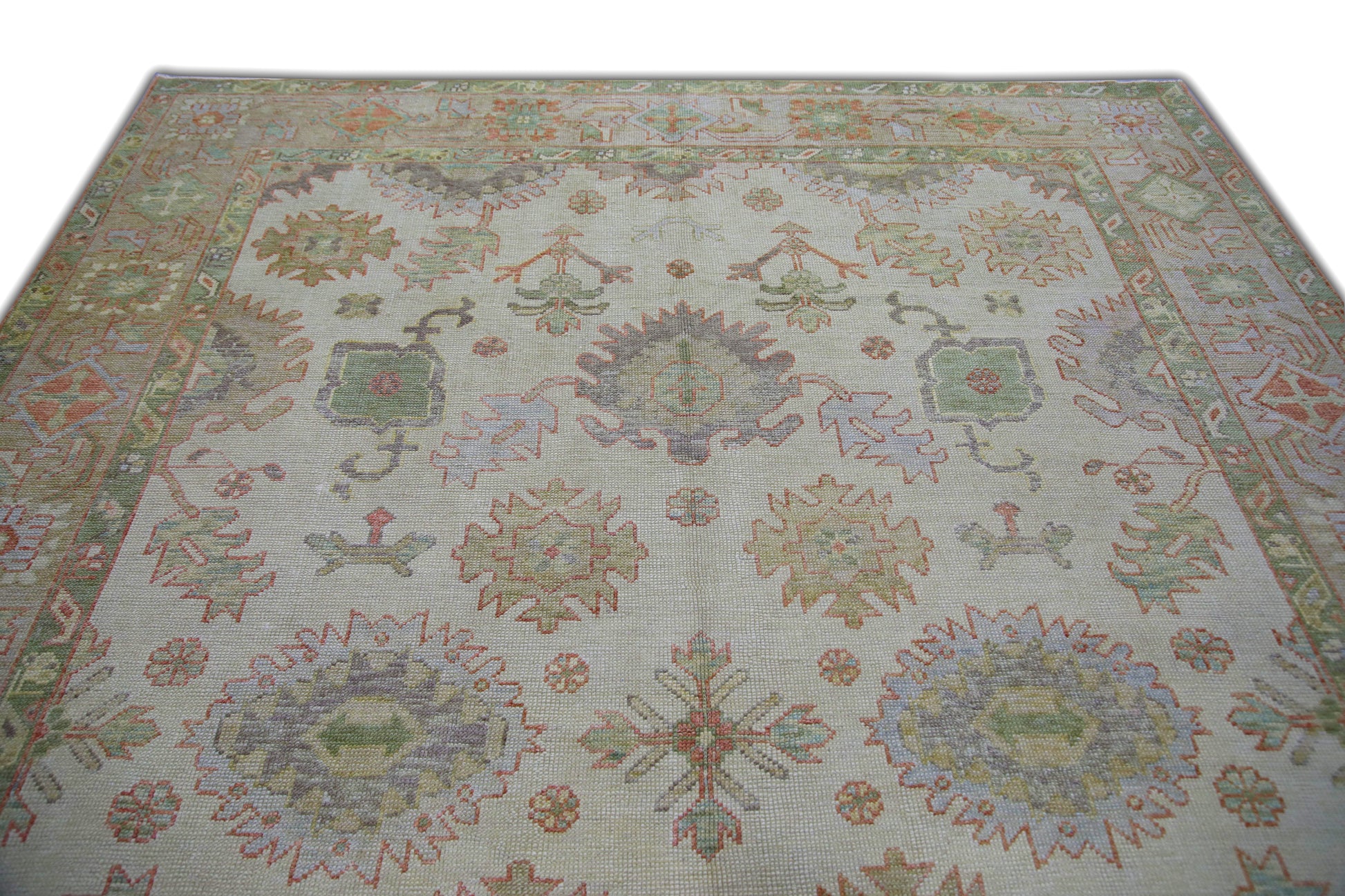 Turkish Oushak Rug 8'2" x 11' #5052