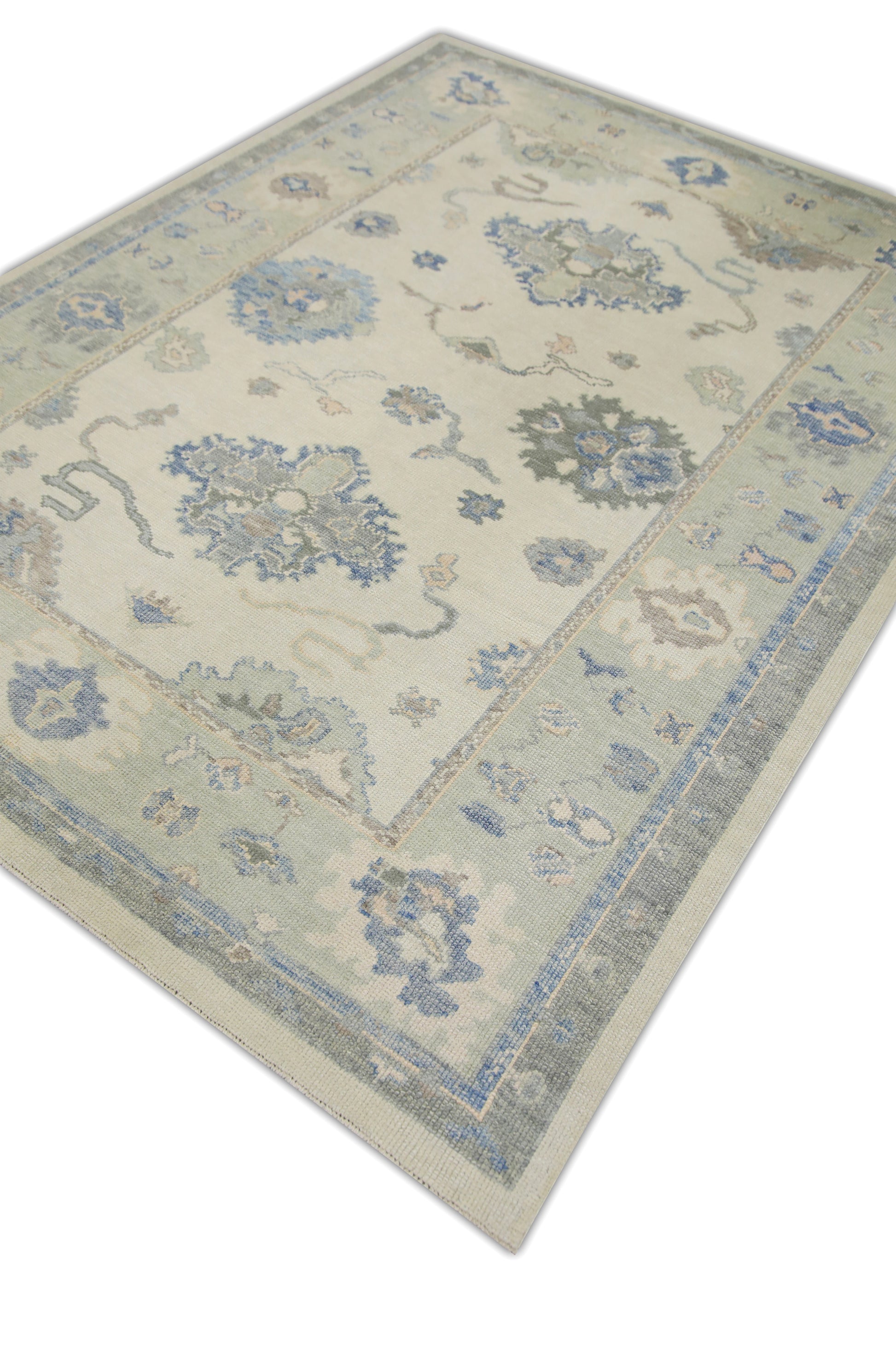 Turkish Oushak Rug 6'1" x 7'11" #6993