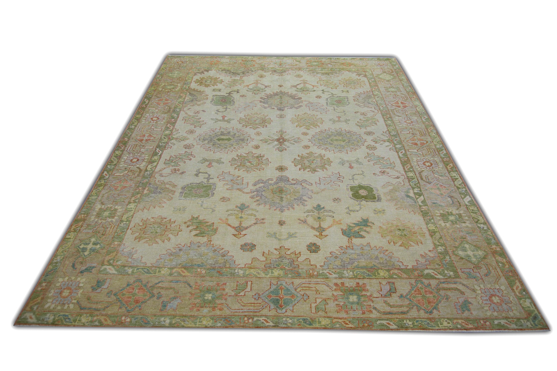 Turkish Oushak Rug 8'2" x 11' #5052
