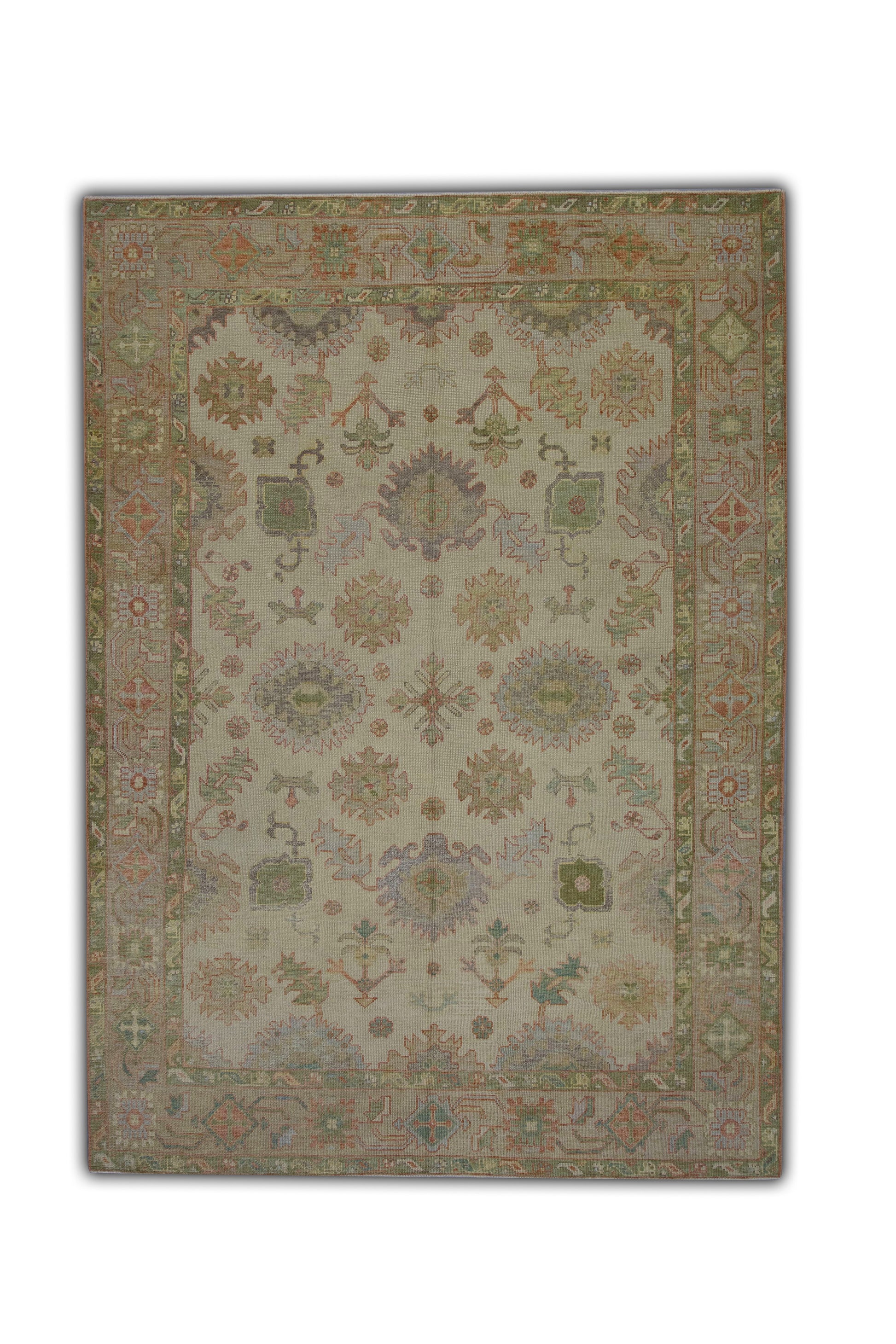 Turkish Oushak Rug 8'2" x 11' #5052