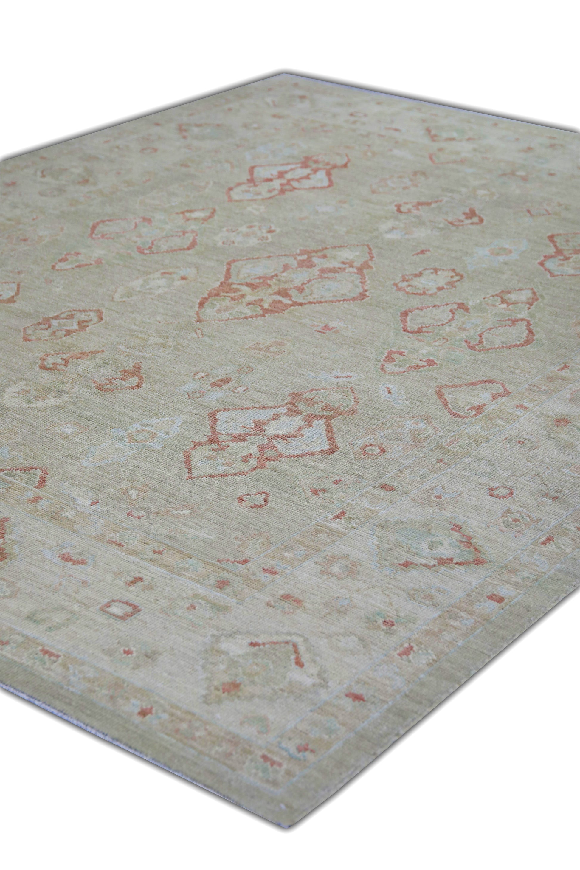 Turkish Oushak Rug 7'11" x 10'1" #5155