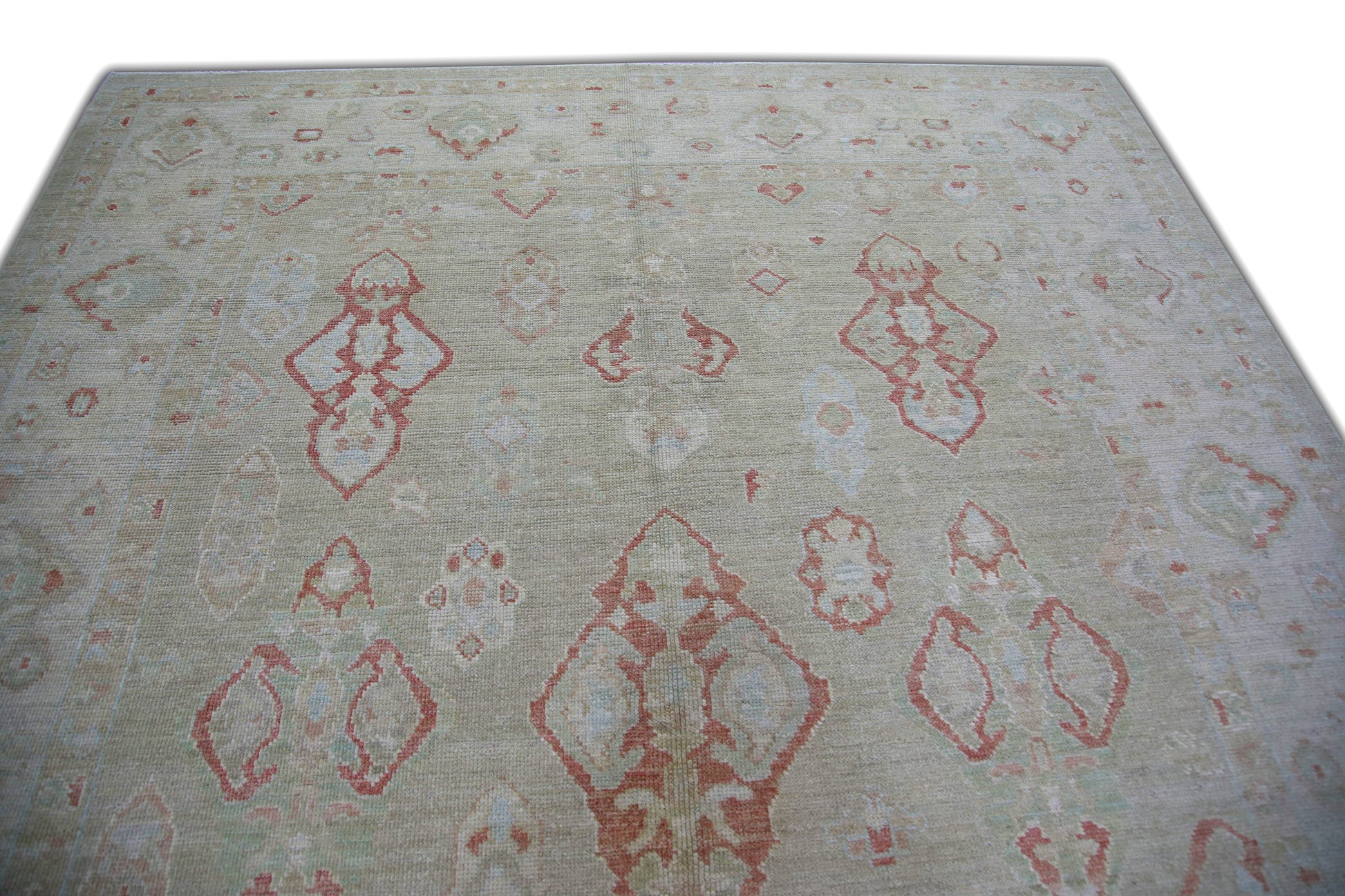 Turkish Oushak Rug 7'11" x 10'1" #5155