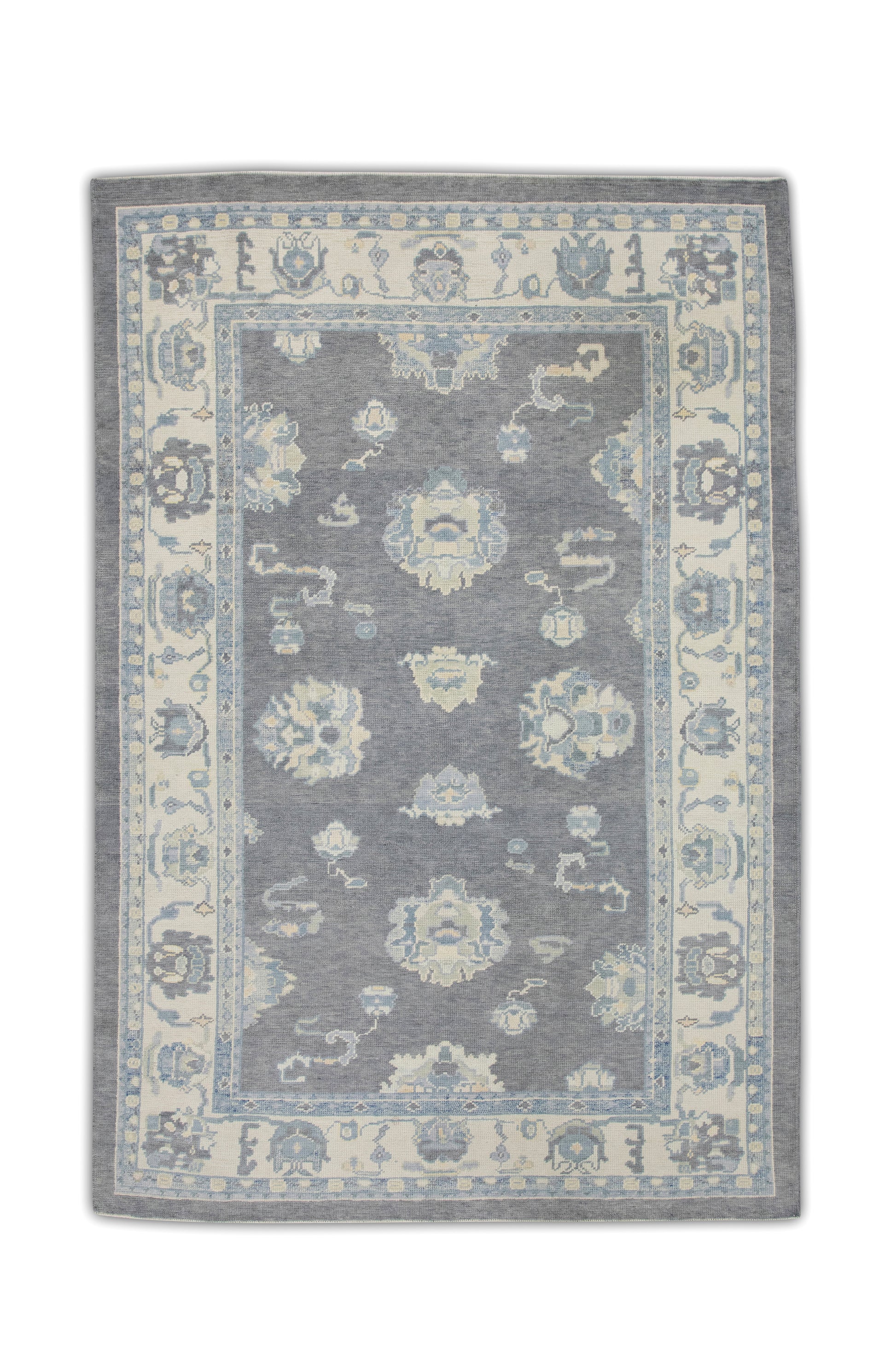 Turkish Oushak Rug 6'3" x 9' #7063