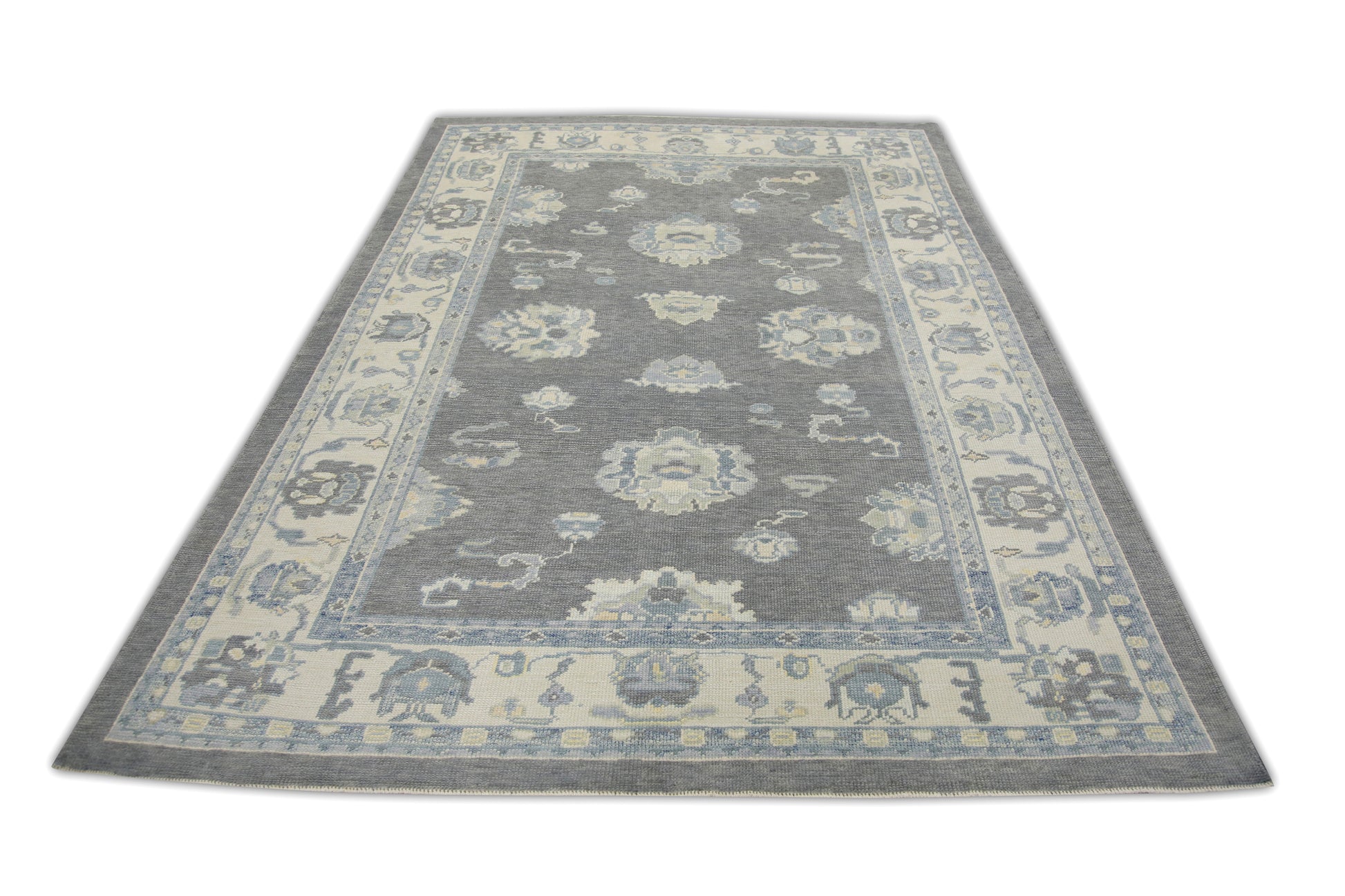 Turkish Oushak Rug 6'3" x 9' #7063
