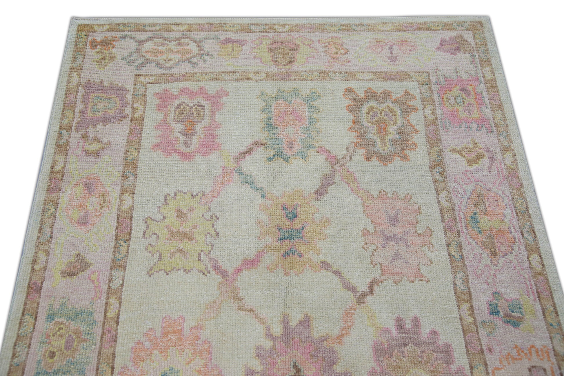 Turkish Oushak Rug 4' x 5'10" #4717