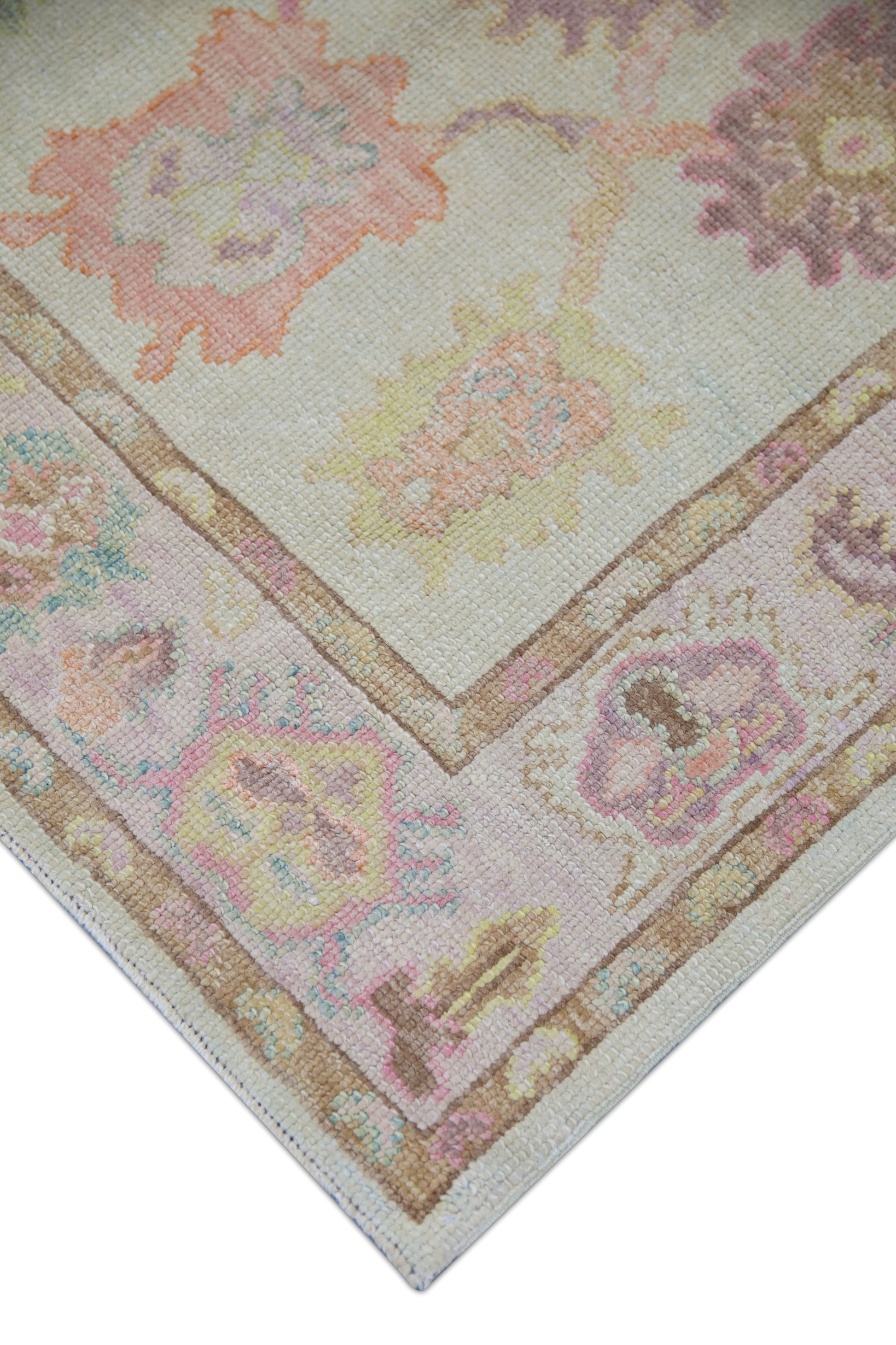 Turkish Oushak Rug 4' x 5'10" #4717