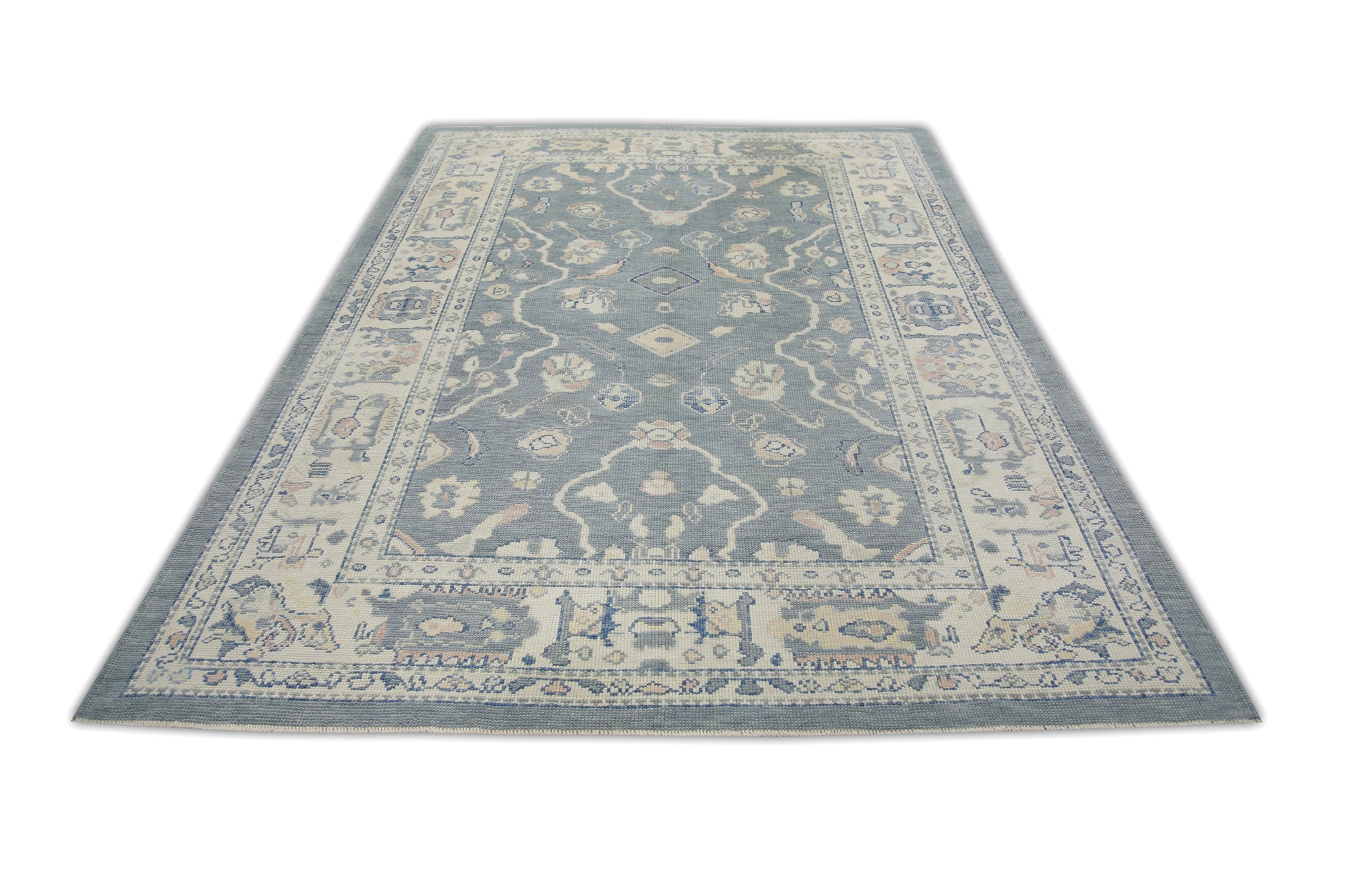 Turkish Oushak Rug 6'2" x 8'2" #6988