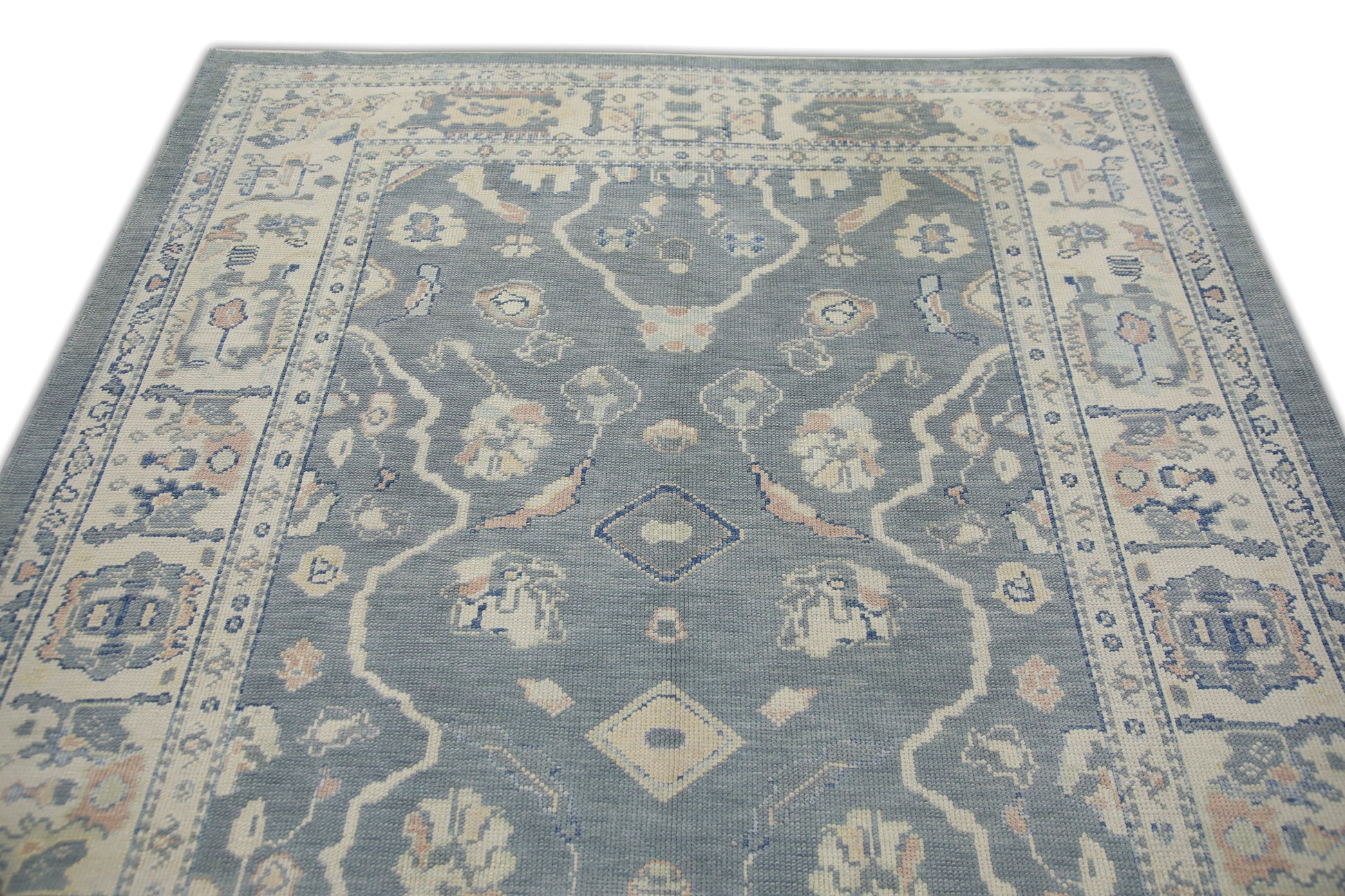 Turkish Oushak Rug 6'2" x 8'2" #6988