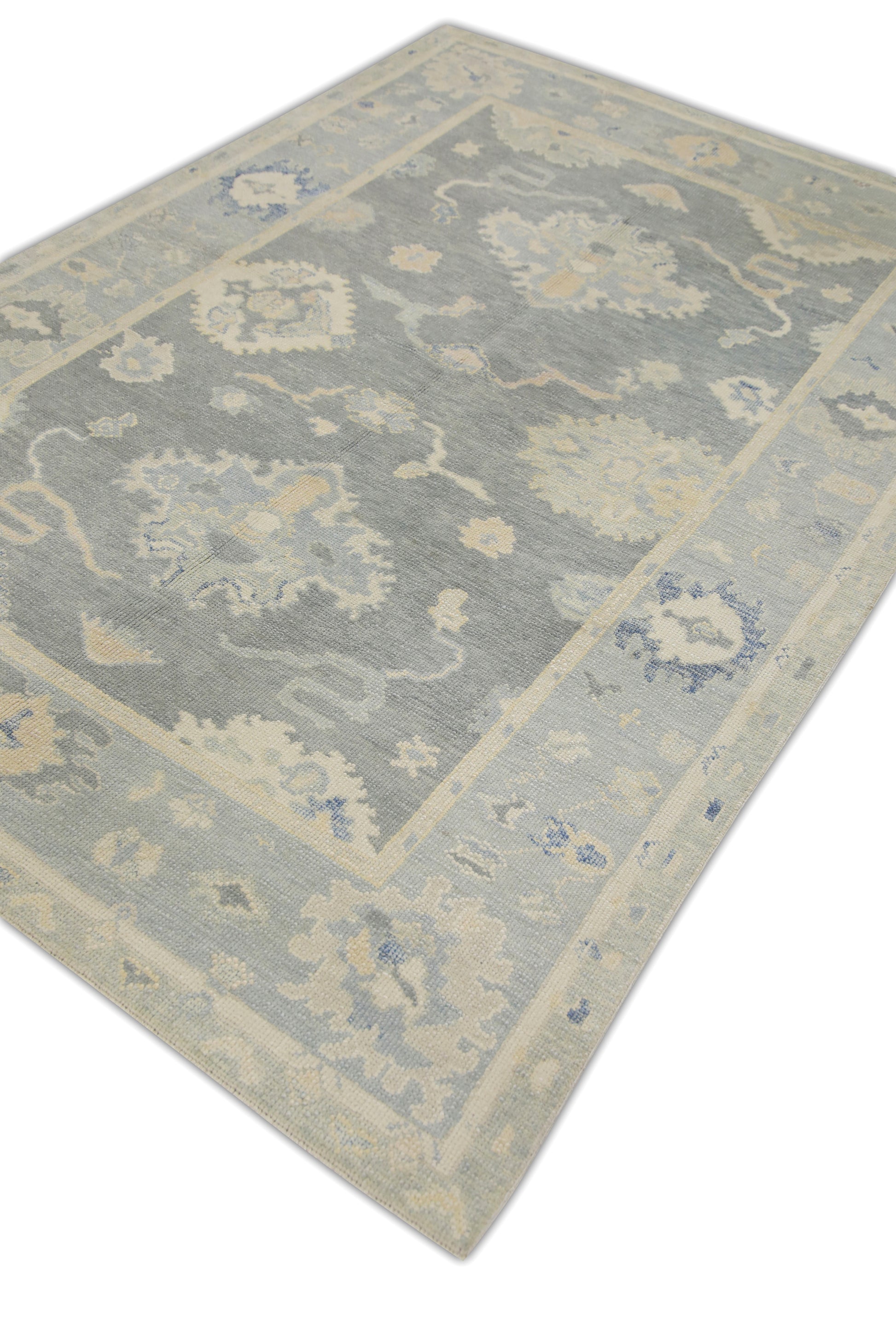 Turkish Oushak Rug 5'10" x 8'6" #7061