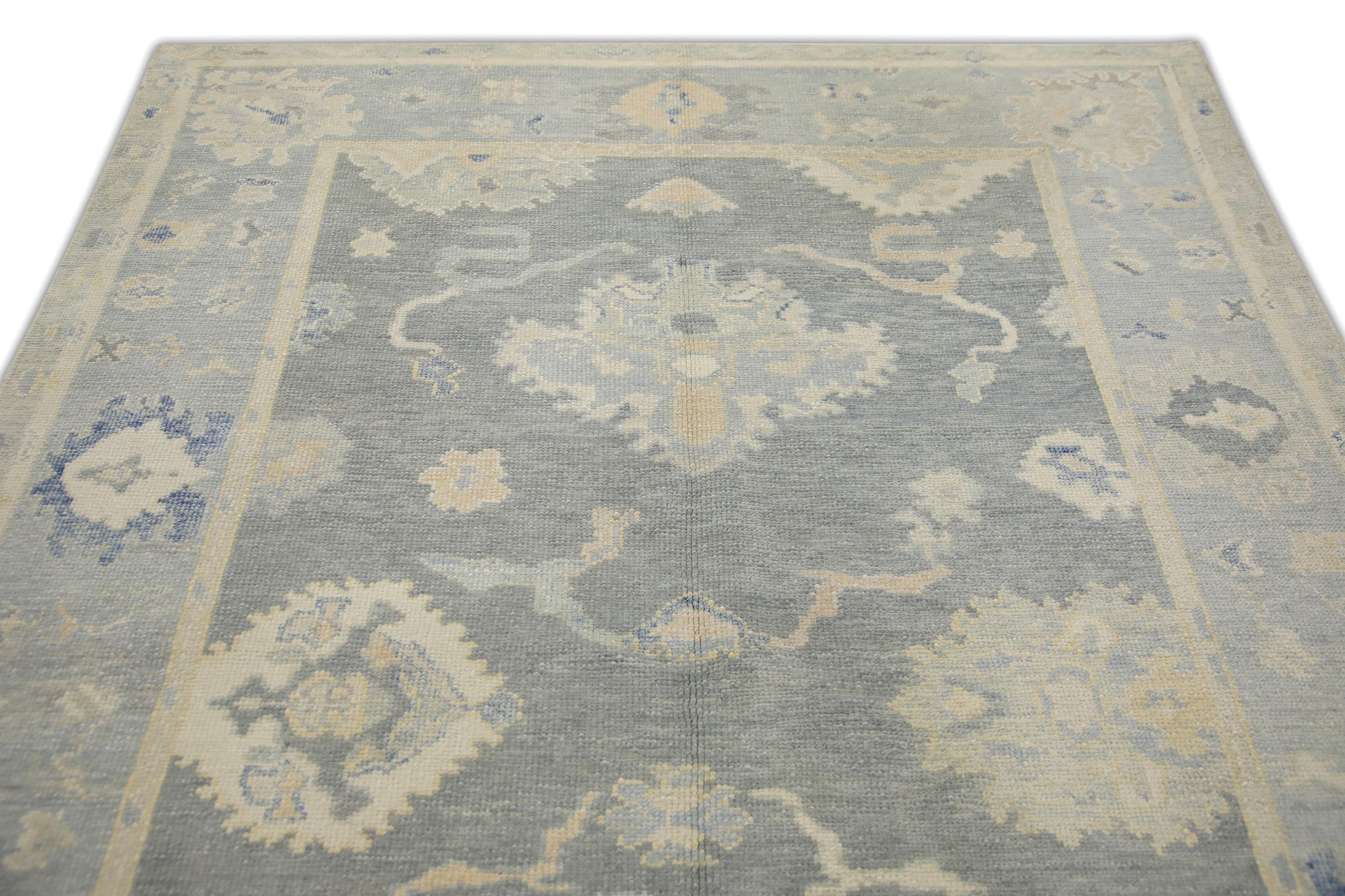 Turkish Oushak Rug 5'10" x 8'6" #7061