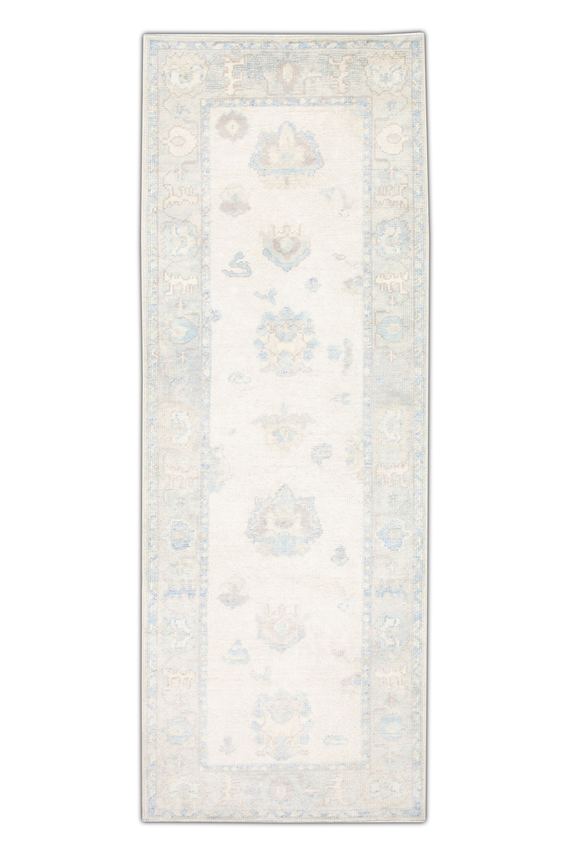 Turkish Oushak Rug 2'9" x 7'8" #3975