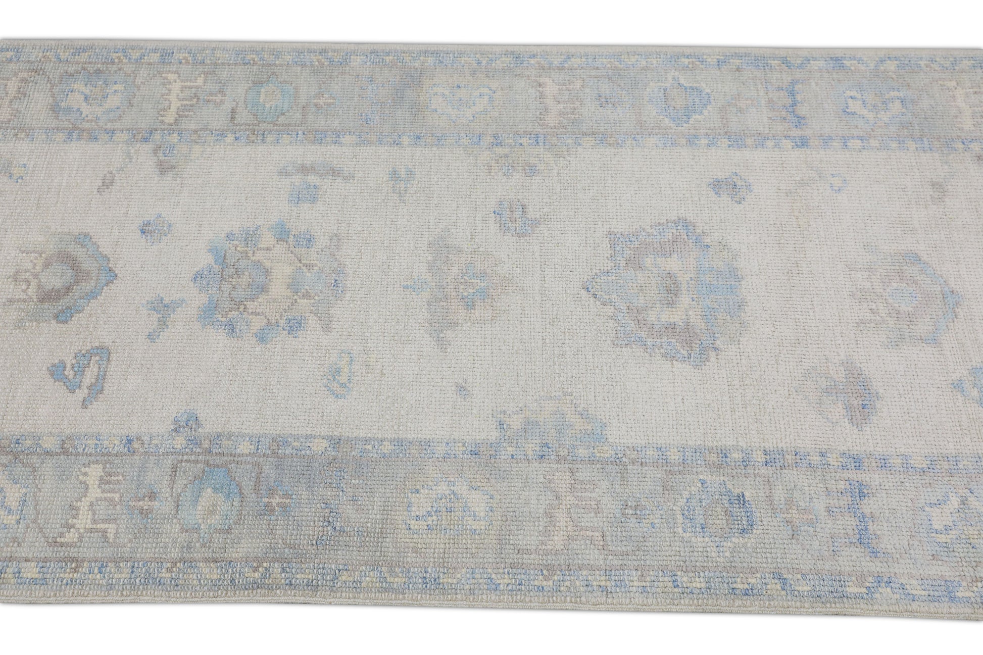 Turkish Oushak Rug 2'9" x 7'8" #3975