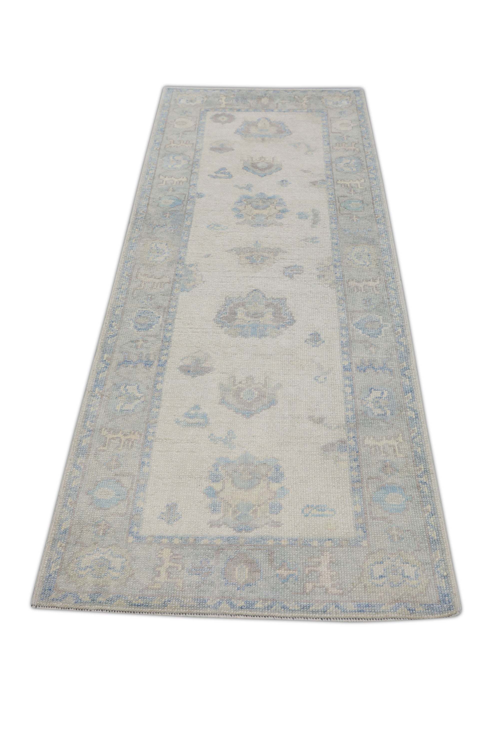 Turkish Oushak Rug 2'9" x 7'8" #3975