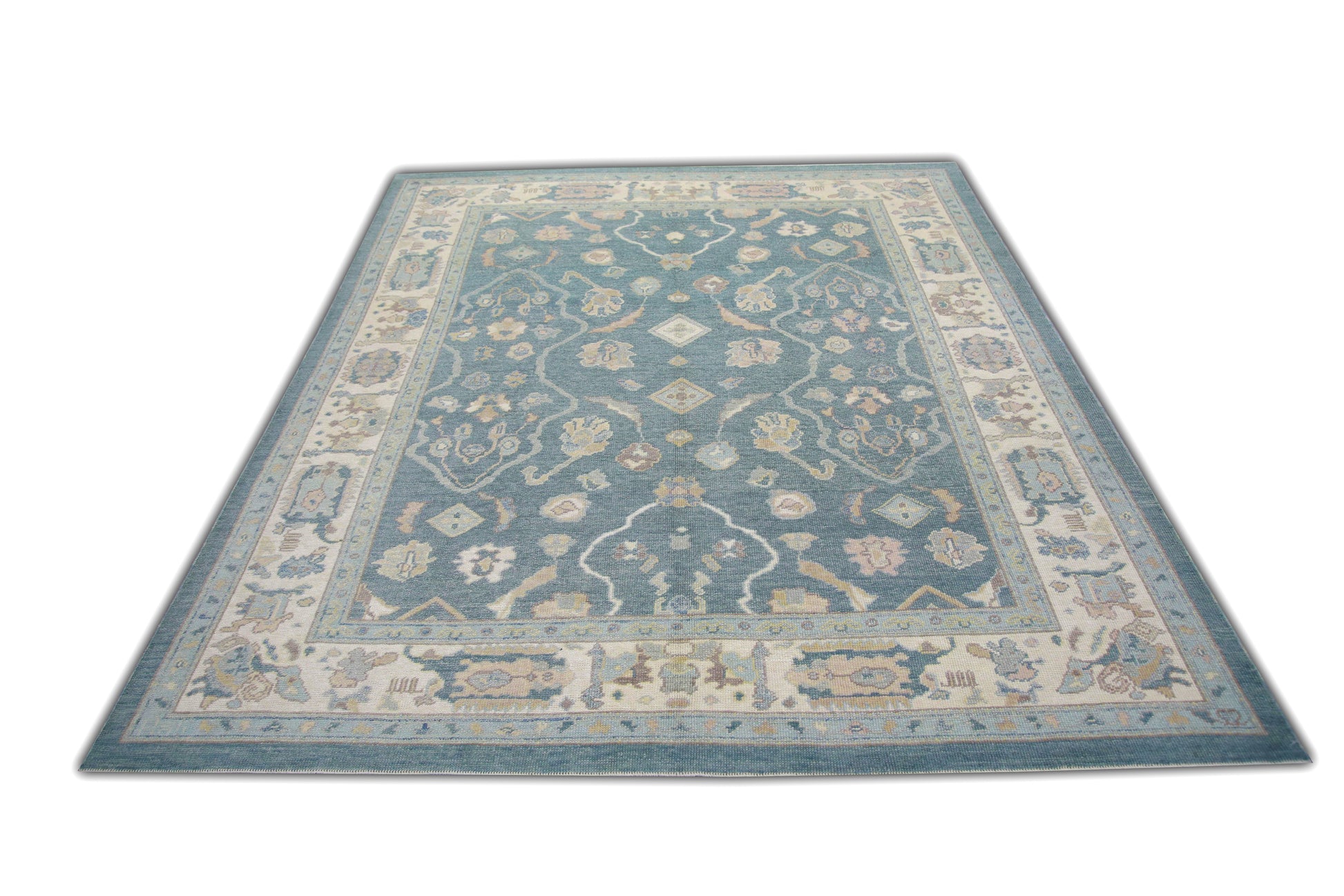 Turkish Oushak Rug 8'2" x 9'11" #5533
