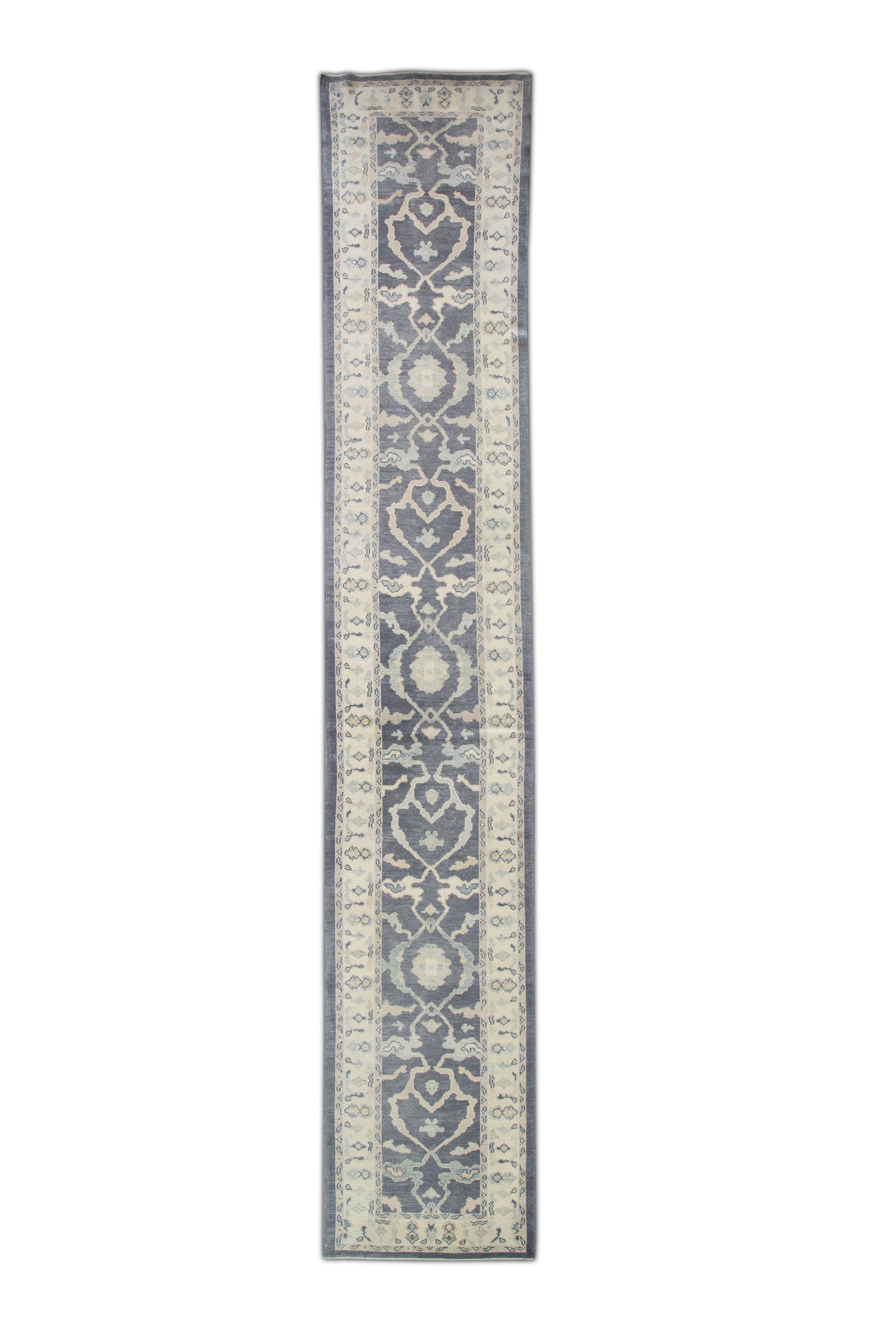 Turkish Oushak Rug 3'1" x 17'6" #4762