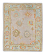 Turkish Oushak Rug 5'1" x 6'7" #2146