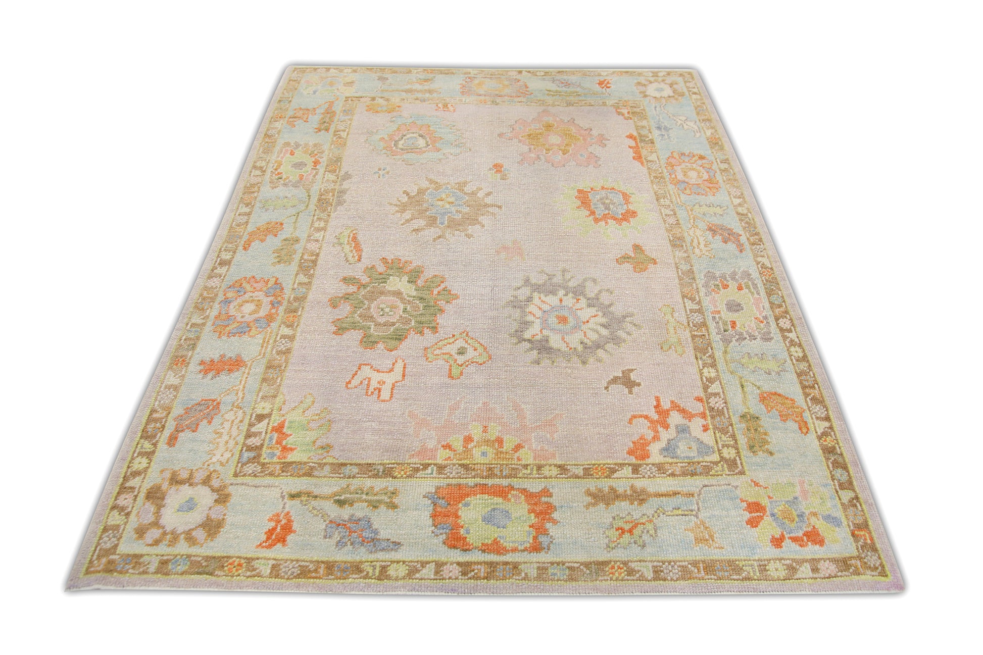 Turkish Oushak Rug 5'1" x 6'7" #2146