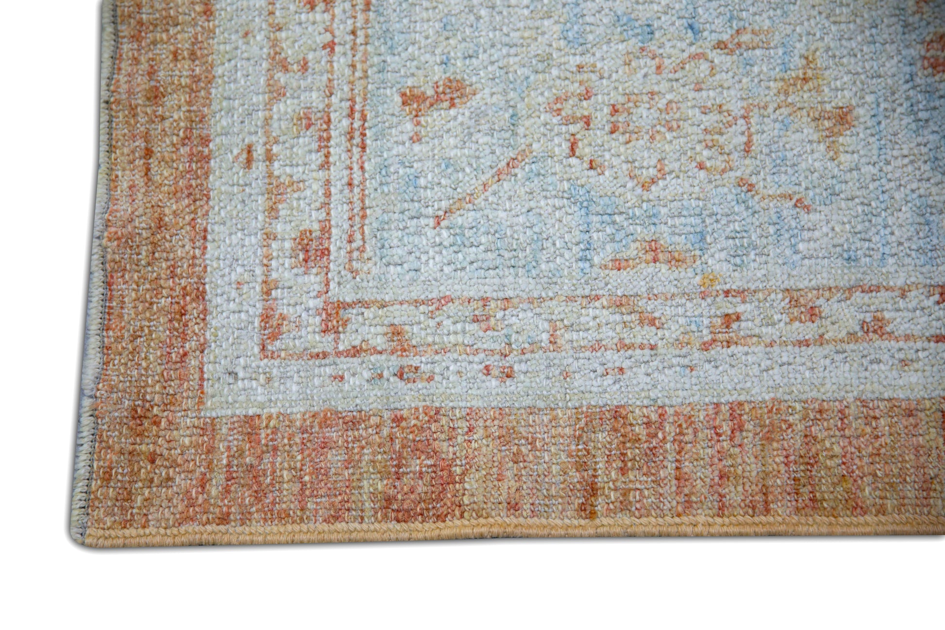 Turkish Antique Look Oushak Rug 7'9" x 10'6"  #5972