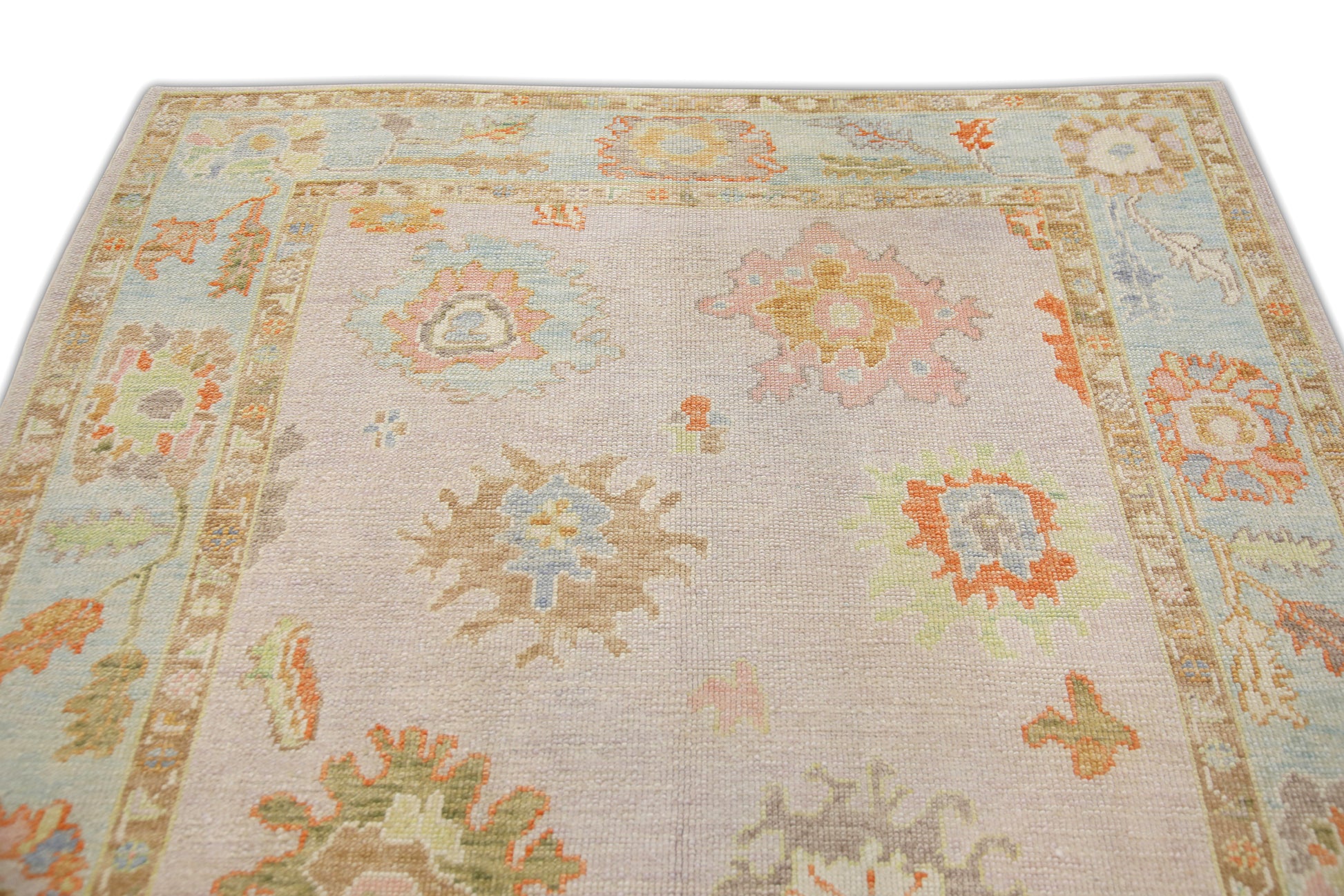 Turkish Oushak Rug 5'1" x 6'7" #2146