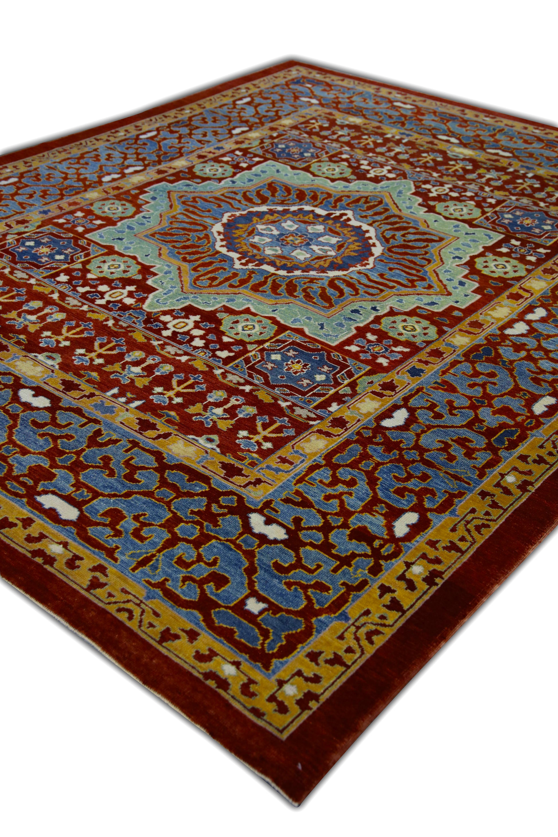 Turkish Antique Look Oushak Rug 8'2" x 10'  #5829