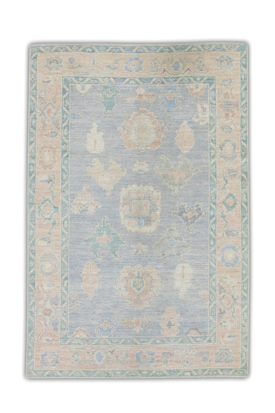 #2689 Turkish Oushak 4'11" x 7'1"