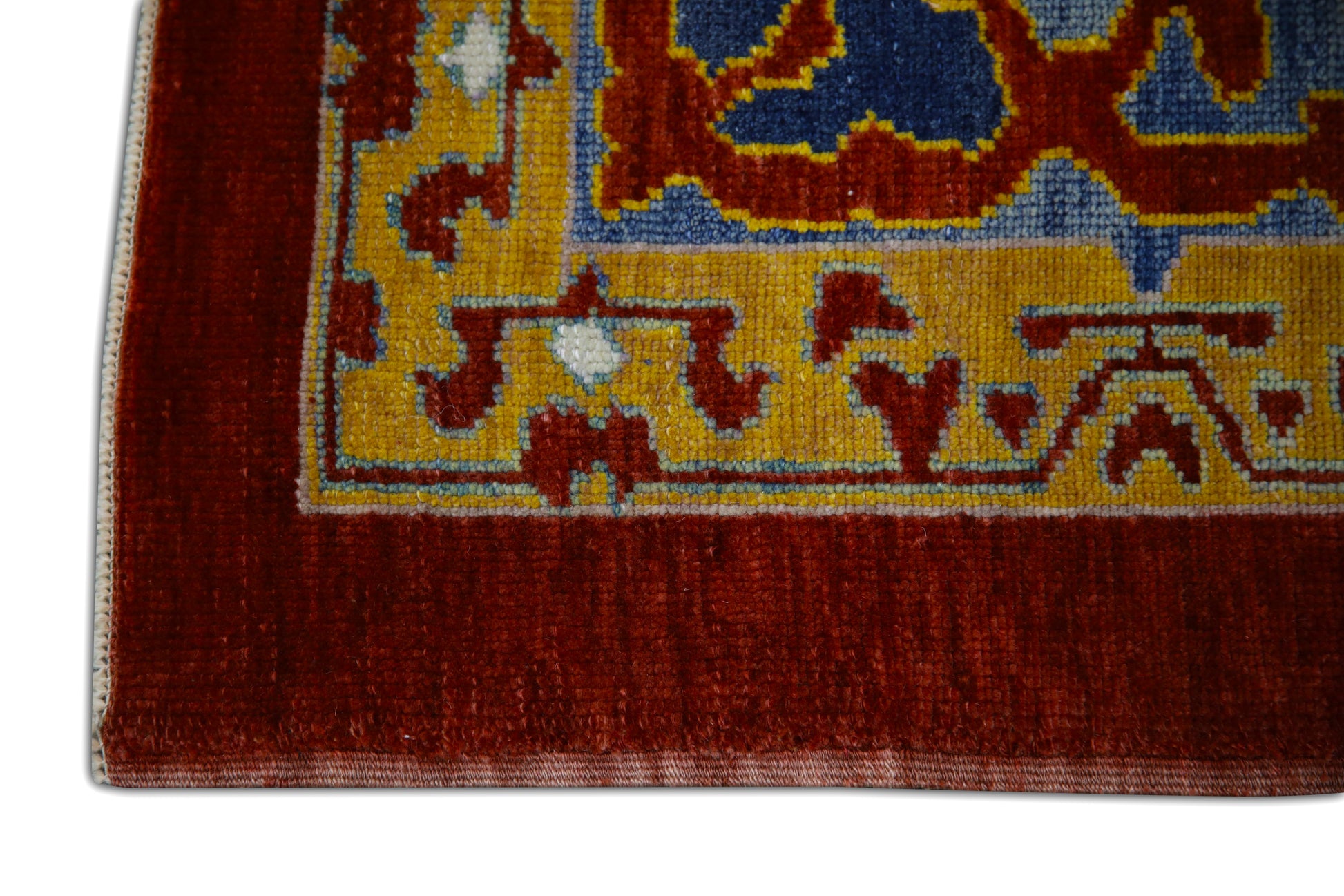 Turkish Antique Look Oushak Rug 8'2" x 10'  #5829