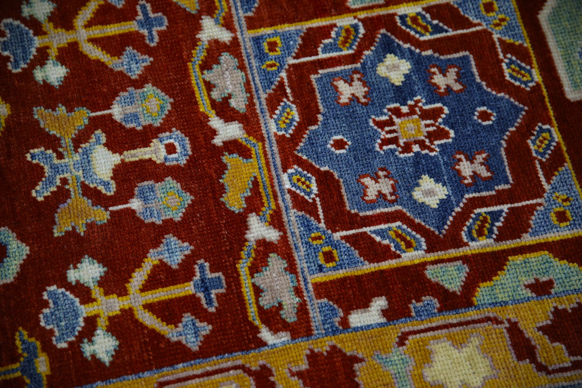 Turkish Antique Look Oushak Rug 8'2" x 10'  #5829