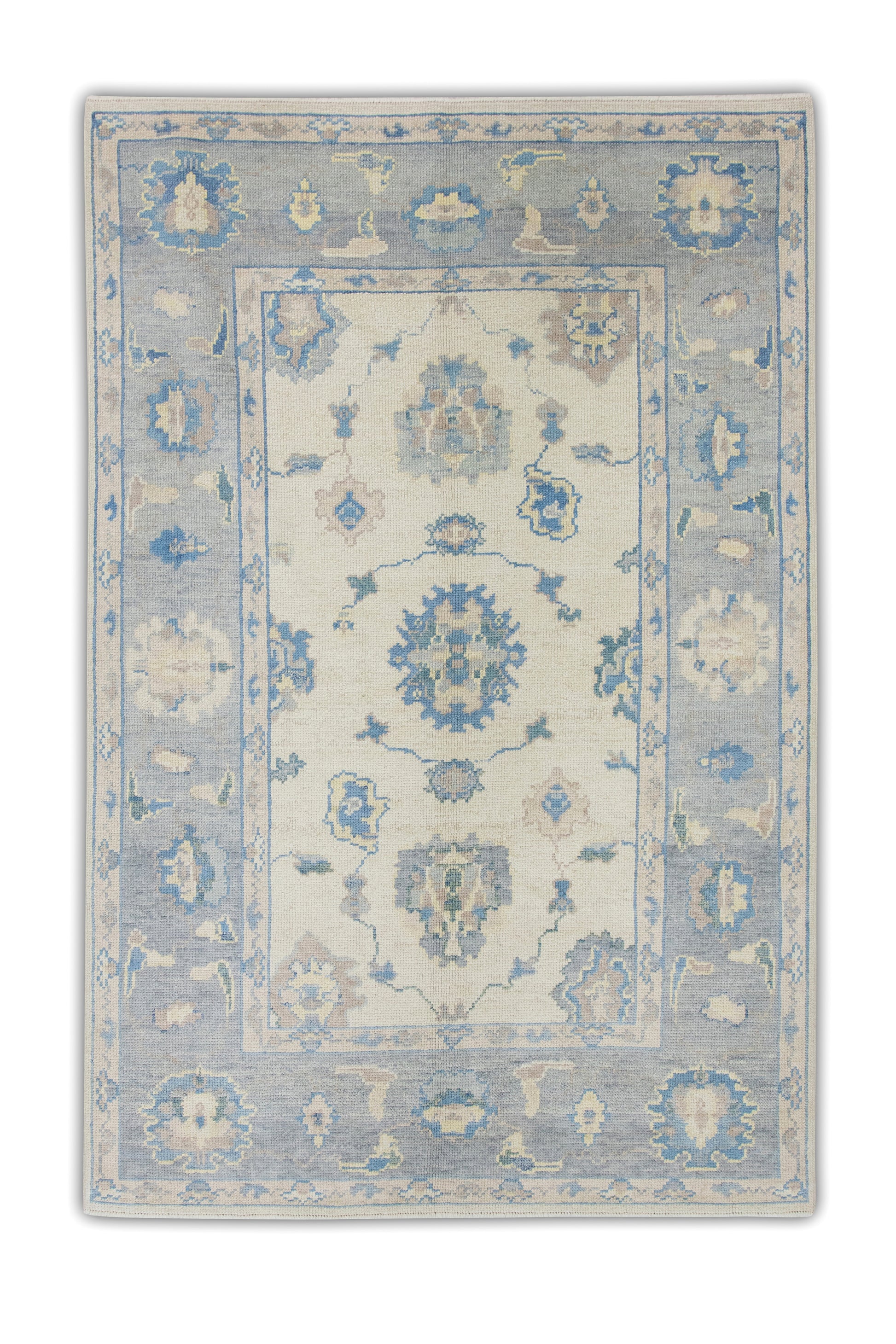 Turkish Oushak Rug 4'10" x 7'7" #1033