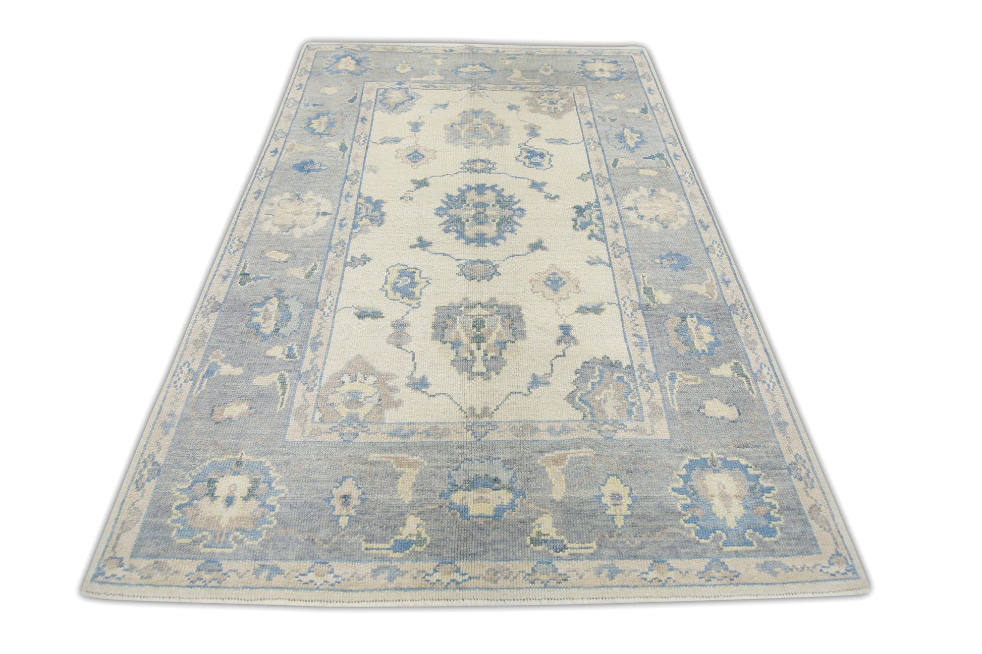 Turkish Oushak Rug 4'10" x 7'7" #1033