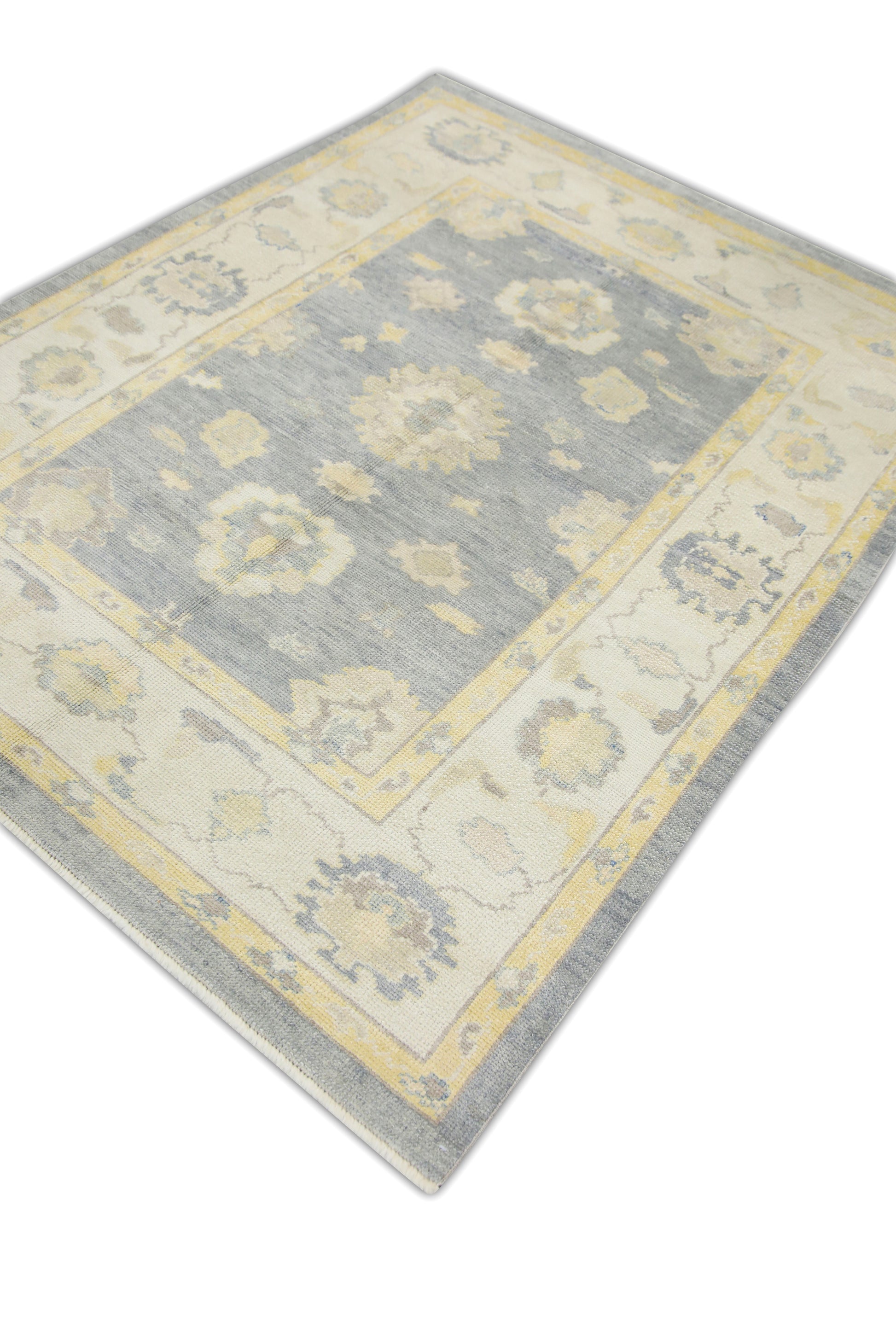 Turkish Oushak Rug 5'2" x 6'8" #2010