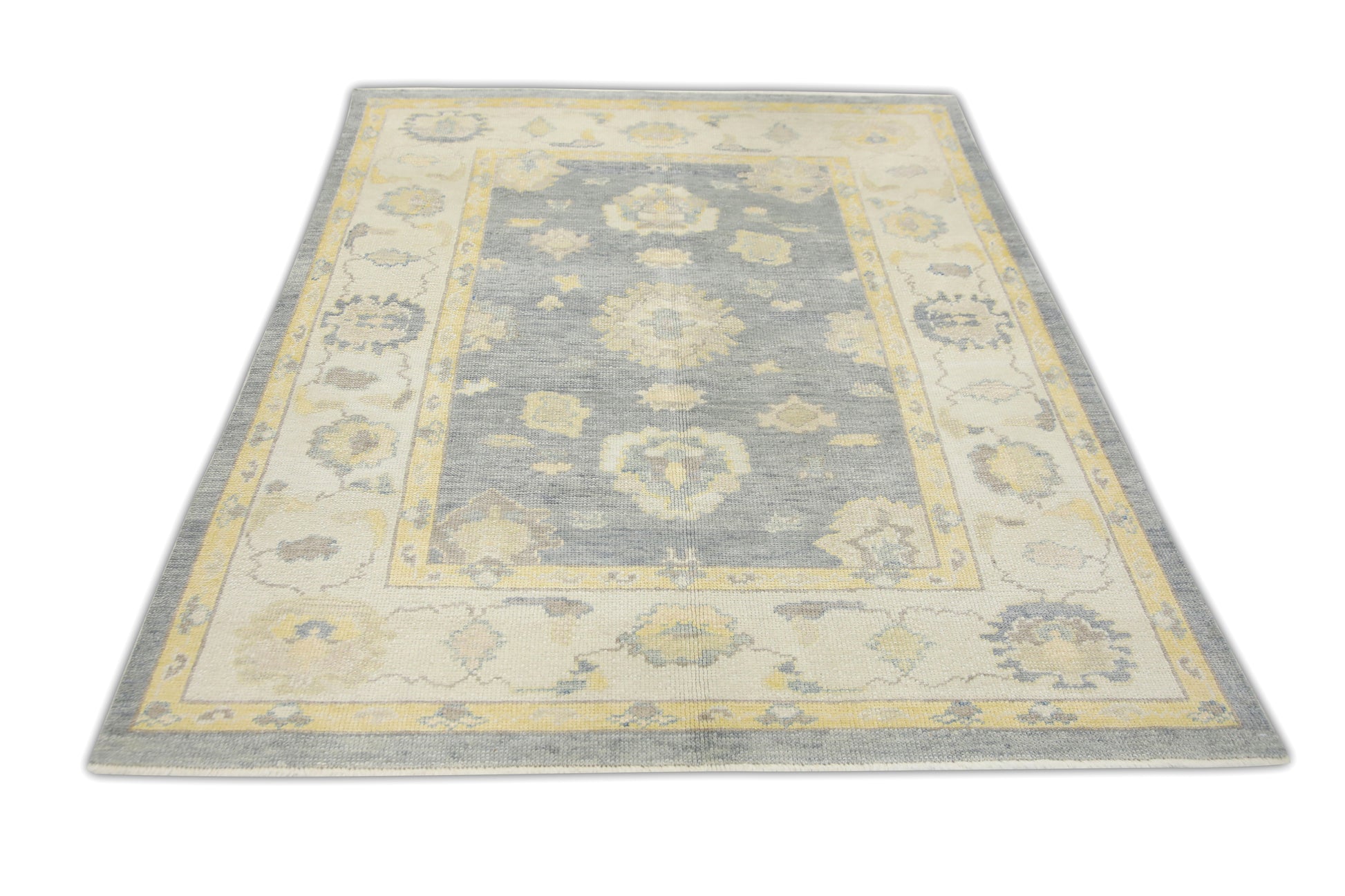 Turkish Oushak Rug 5'2" x 6'8" #2010